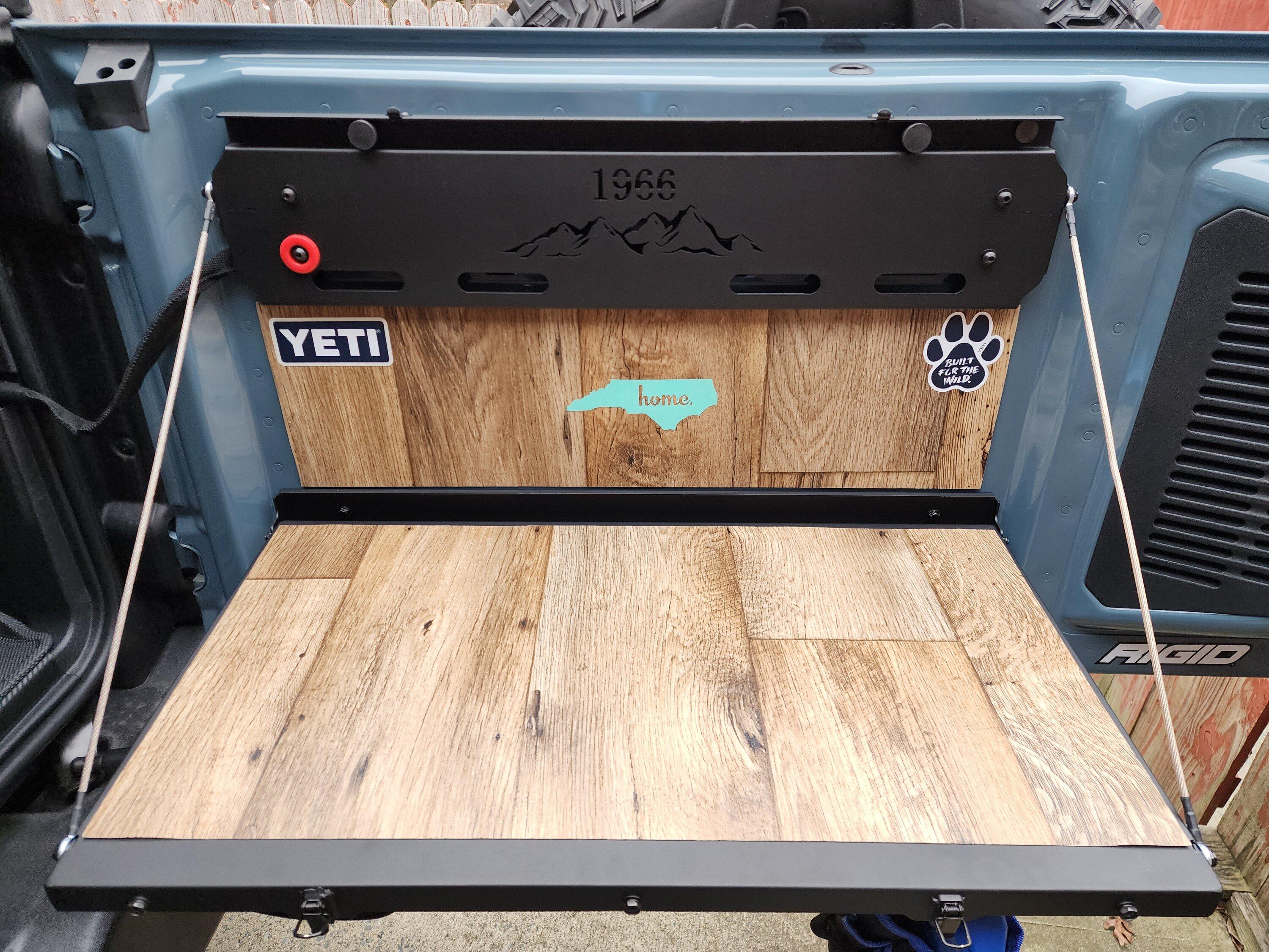 Ford Bronco Tailgate table touch up 20230129_161704