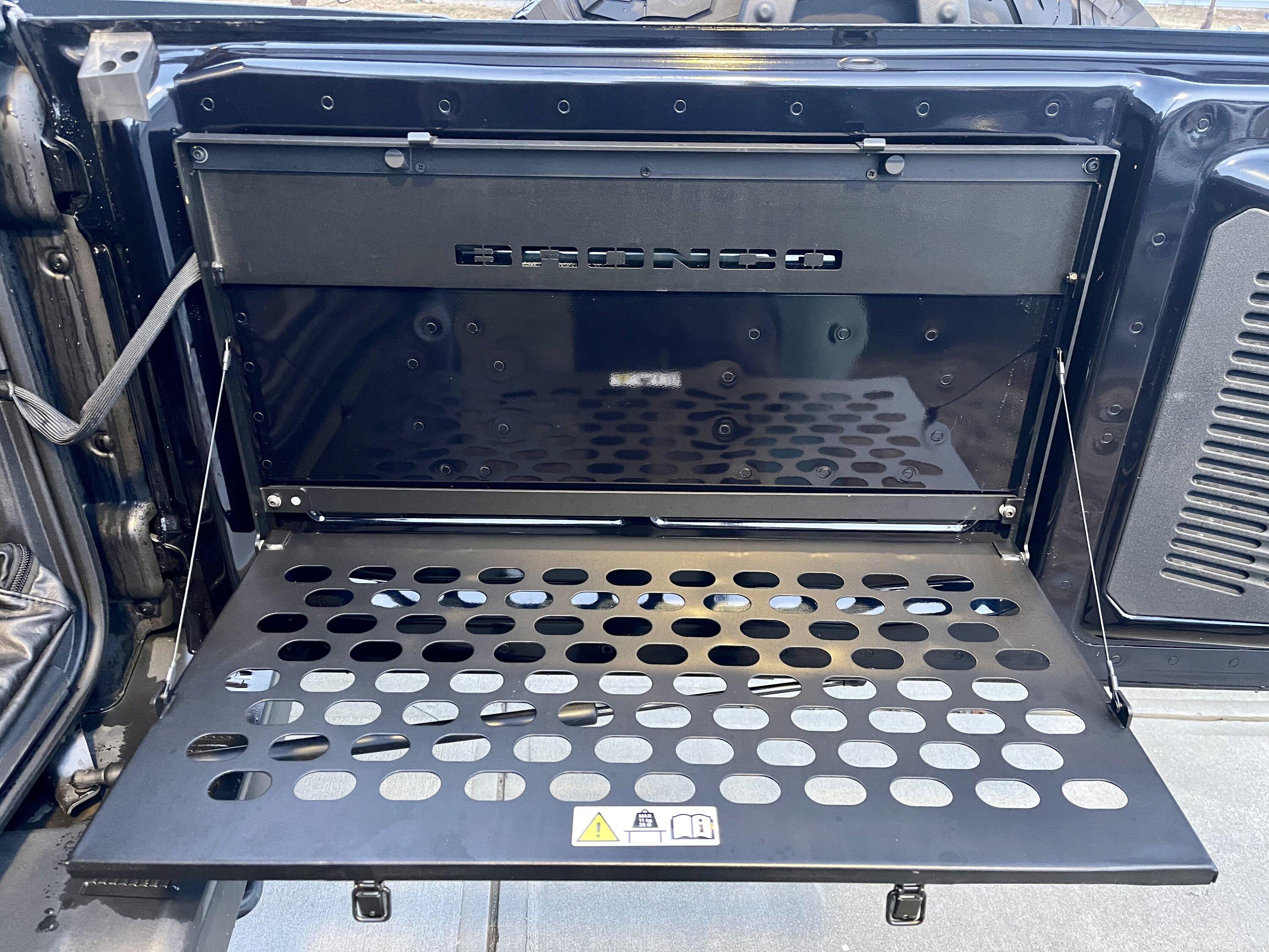 Ford Bronco Tailgate Accessories BDC2DBCC-D5E5-4E85-B77B-205320A479A6