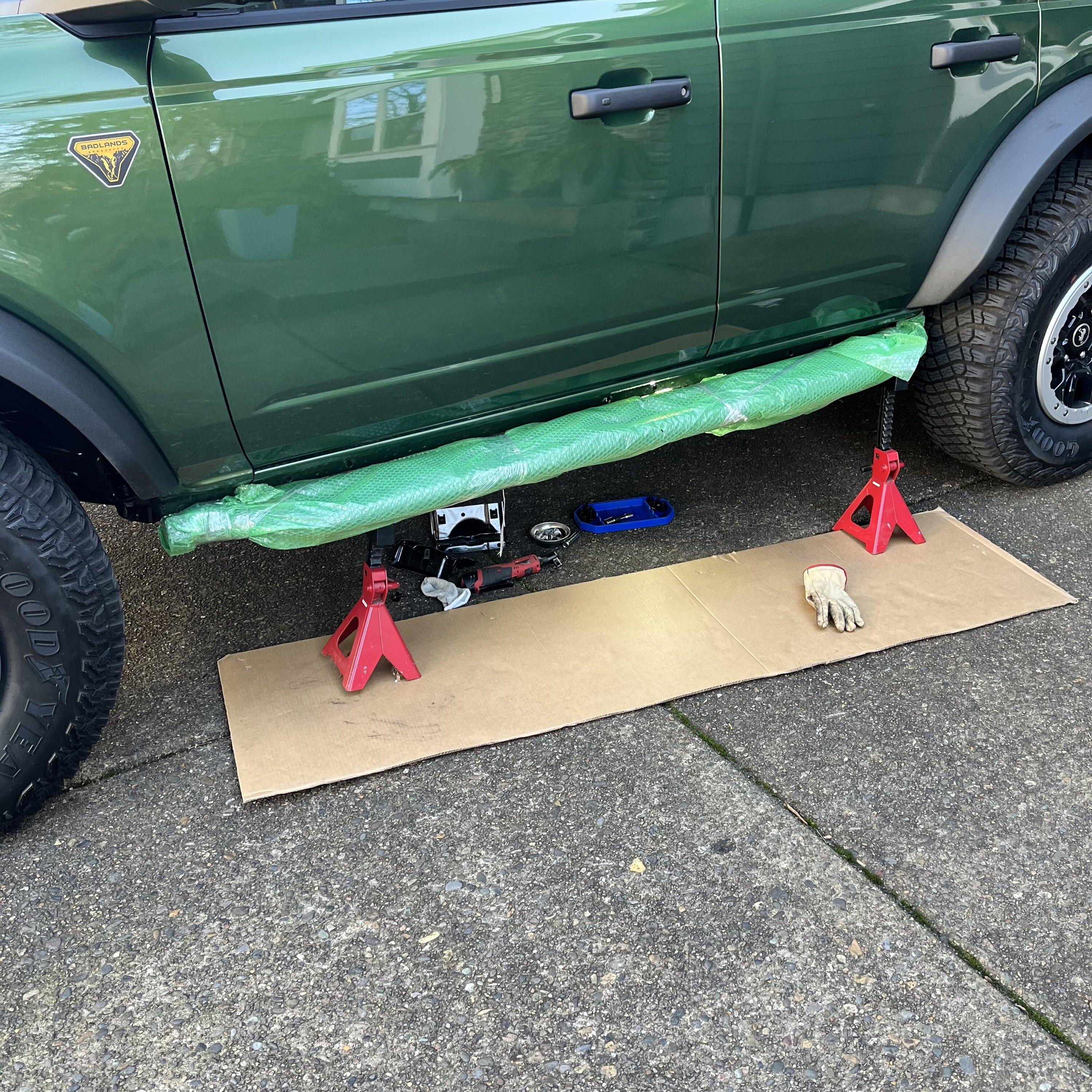 Ford Bronco Big Green Badlands Build 9614DB6B-3825-4BDF-A460-AE77B761CB8E