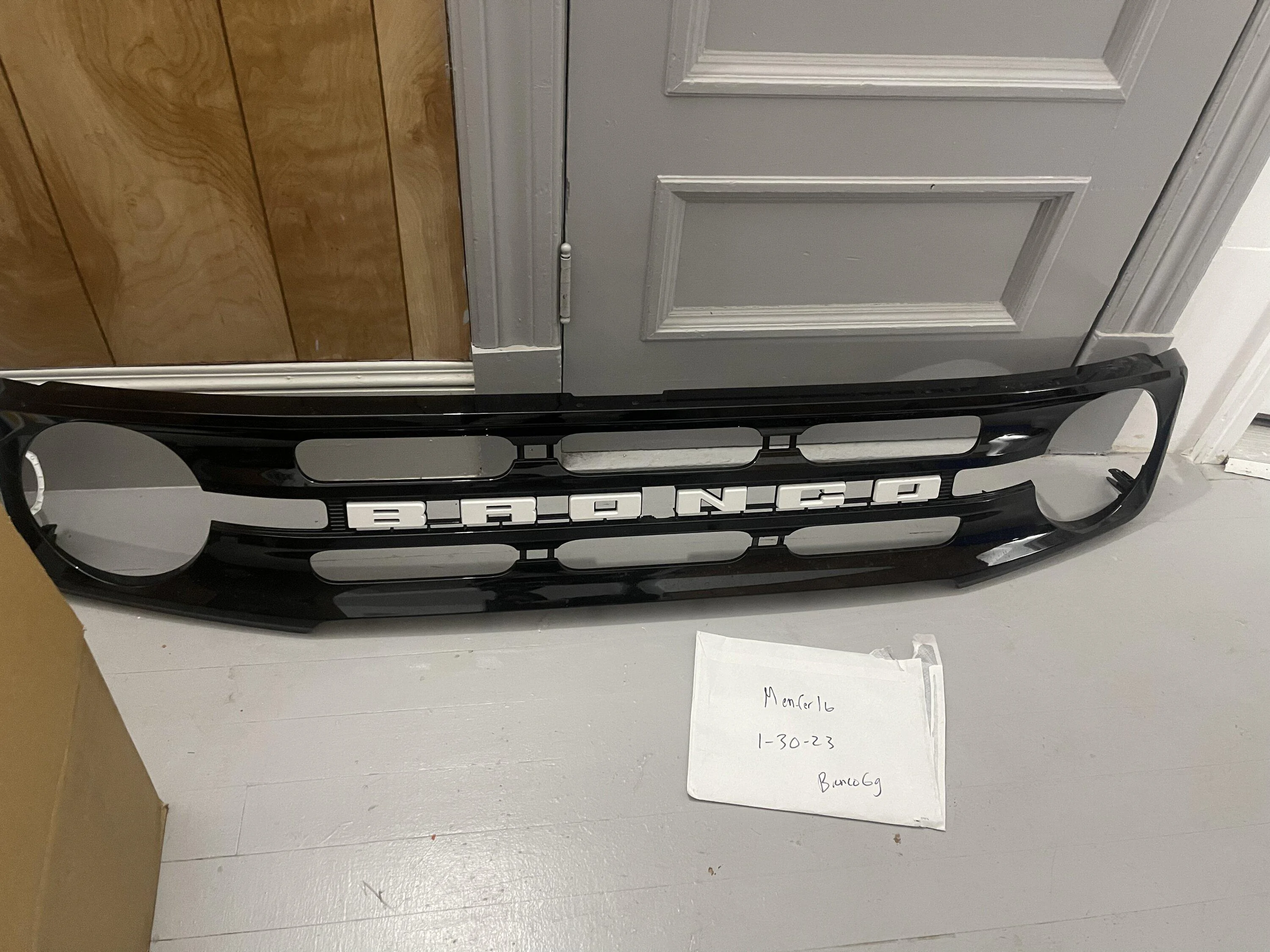 Ford Bronco Obx grille for sale 94392213-673E-42C1-AB48-44D1CD355184