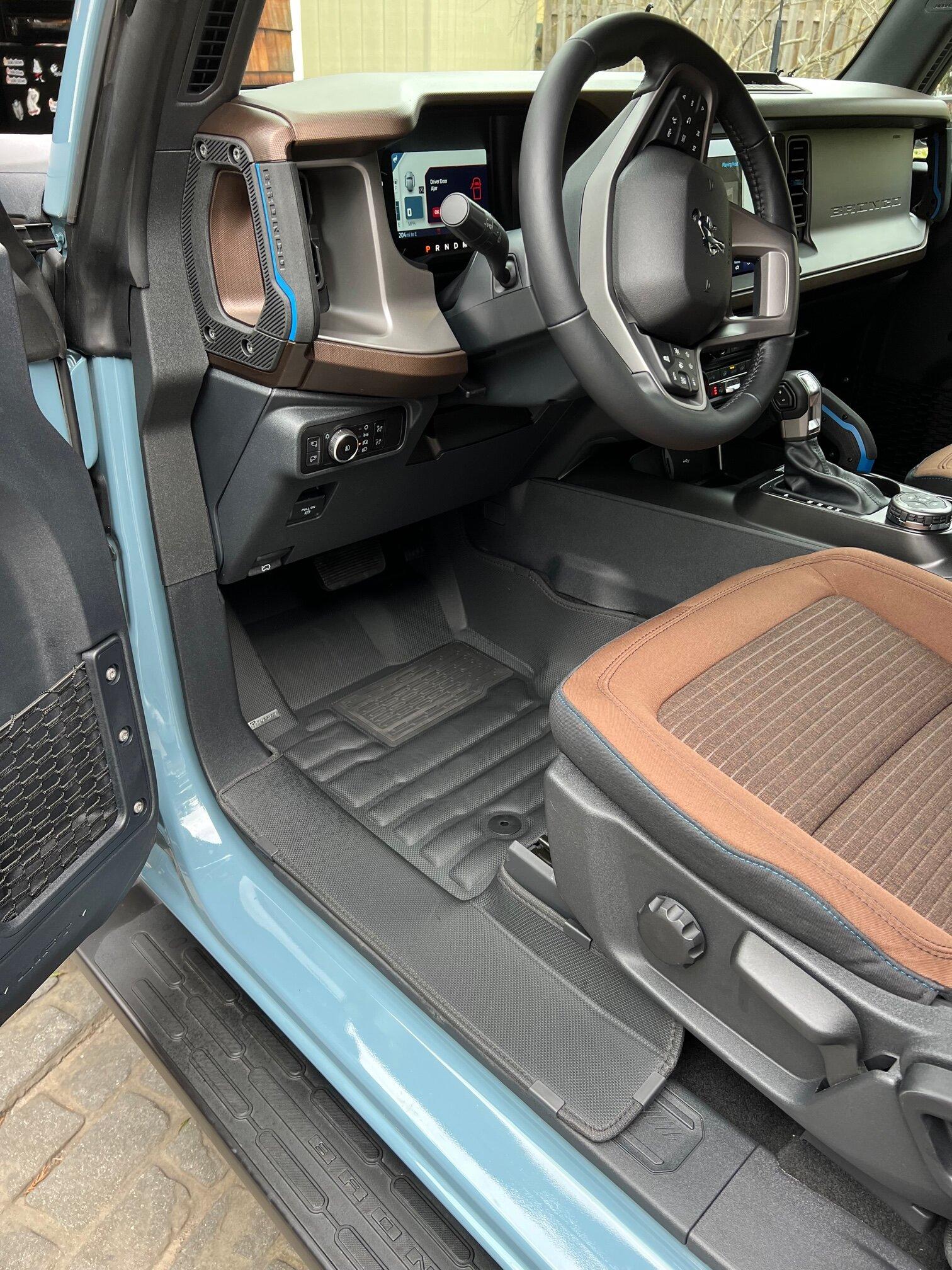 Ford Bronco Floor liner option? tux