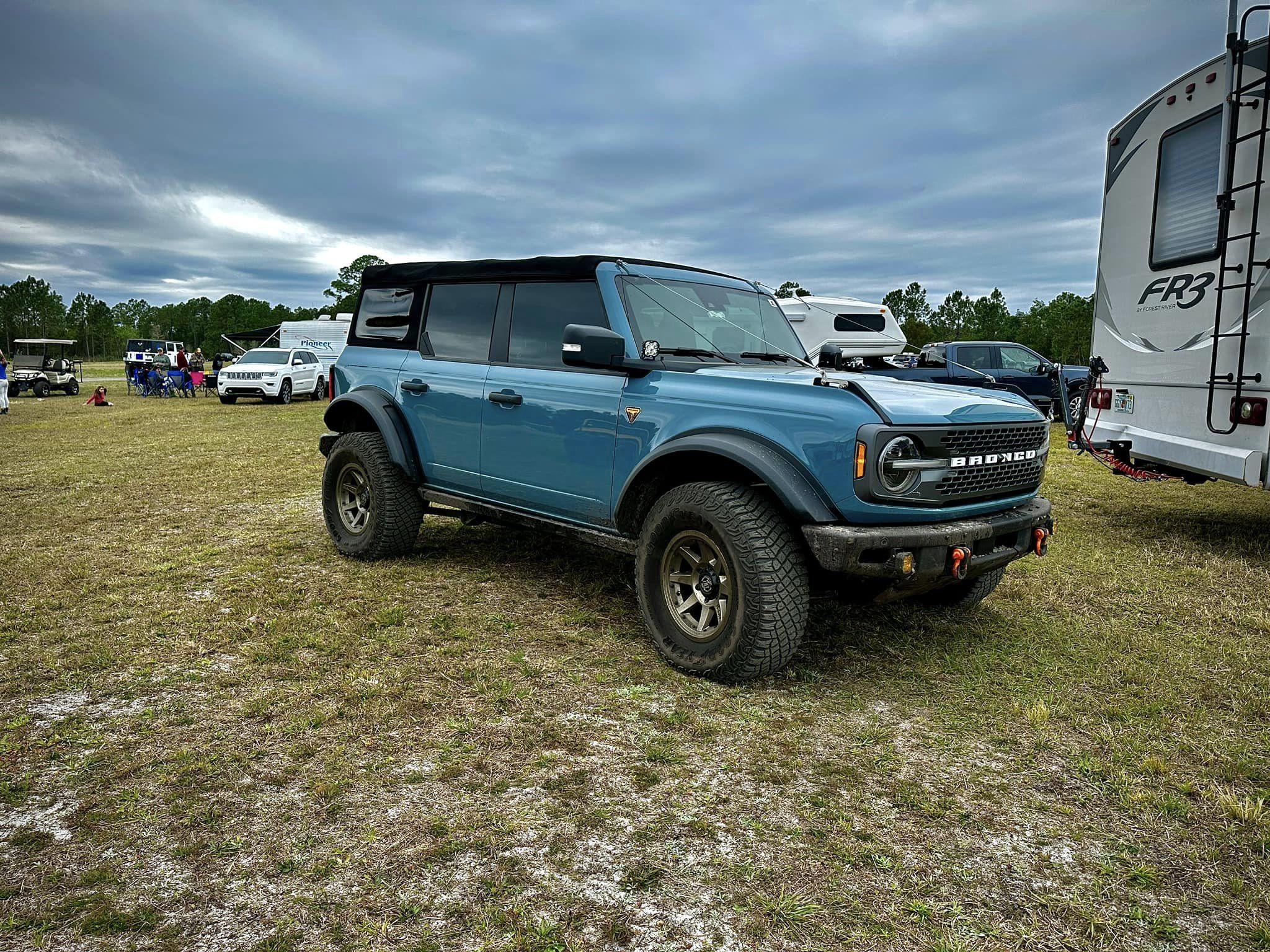Ford Bronco Went to Ol Florida this weekend 326264101_1246693449525623_2771646944670124011_n