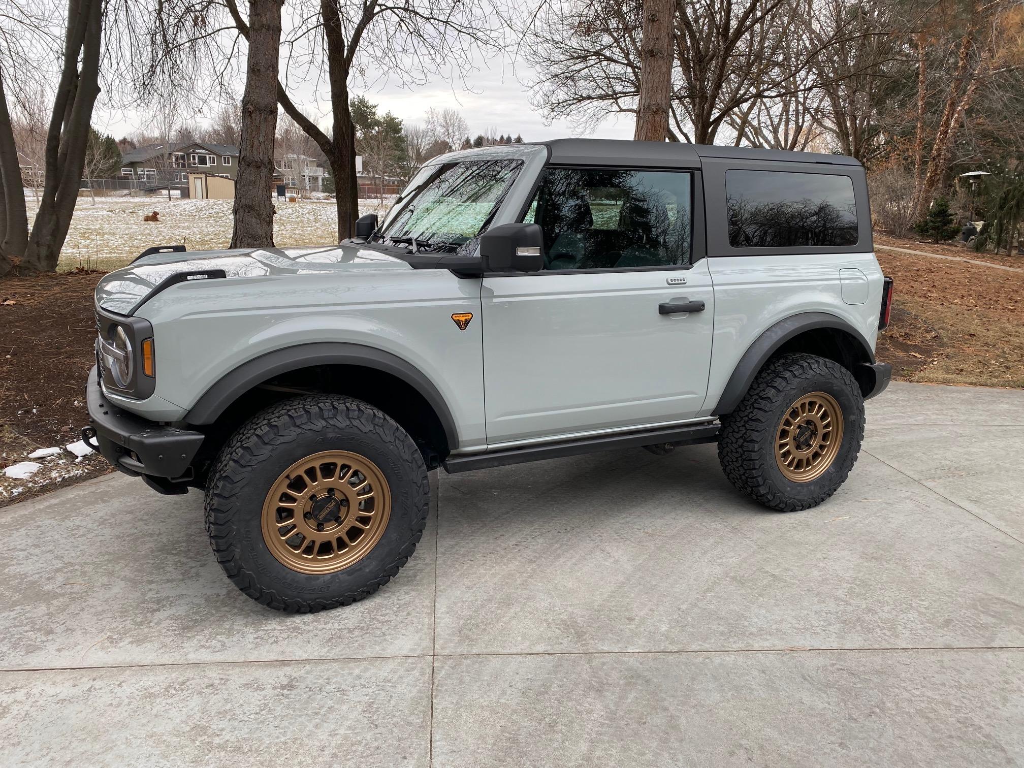 Ford Bronco Show us your installed wheel / tire upgrades here! (Pics) IMG_5382