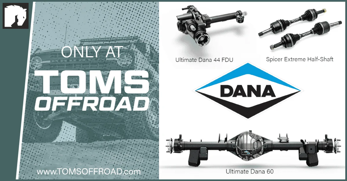 Ford Bronco TOMS OFFROAD | Dana Spicer - In Stock! LG-Dana_Announcement_1