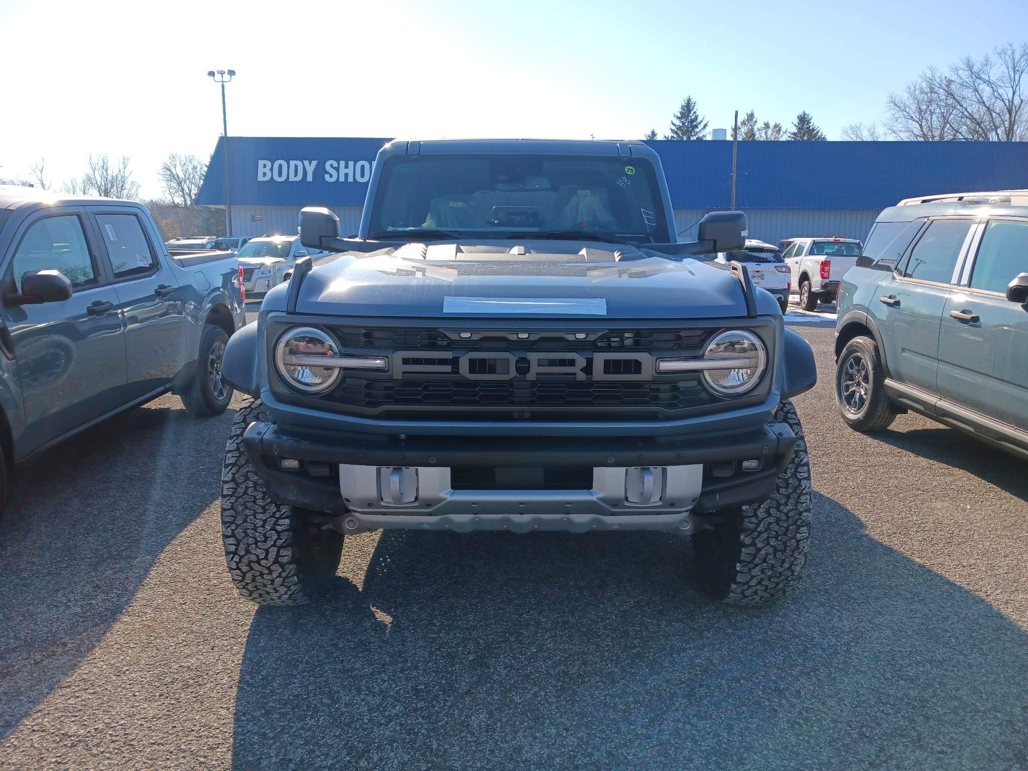 Ford Bronco This Azure Gray Bronco Raptor beauty was just dropped off! 36041EC7-2083-45CC-8D47-BC6E56D869AE