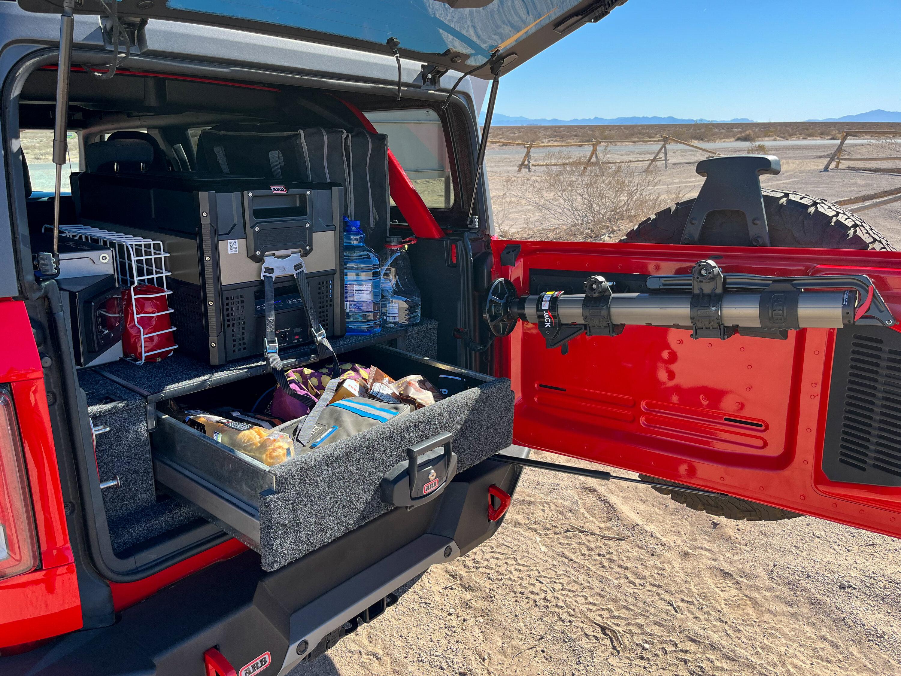 Ford Bronco ARB Jack Tailgate Mount for the Ford Bronco 09-arb-bronco-interior