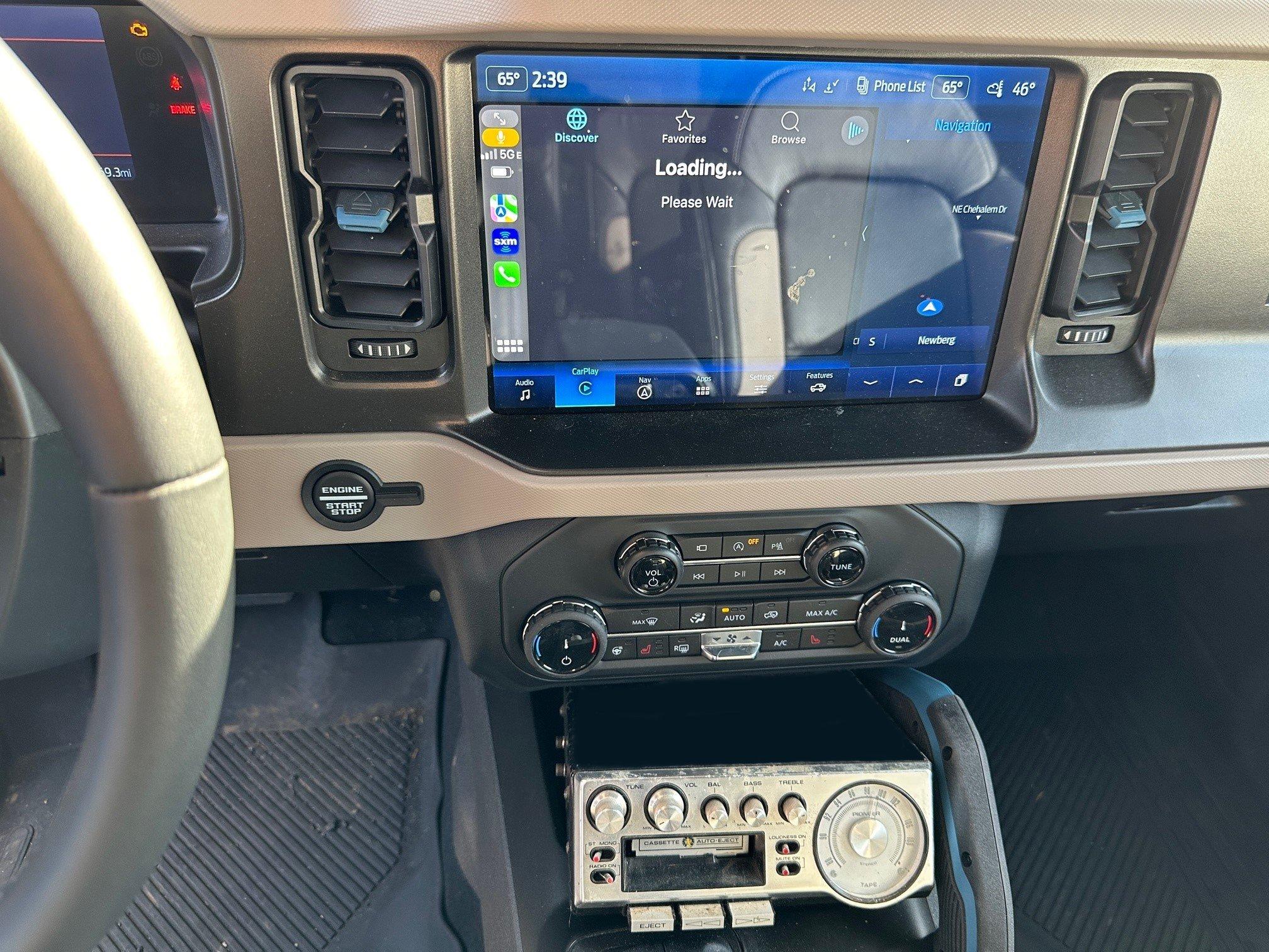 Ford Bronco Easy CD player solution Pioneer KP-500