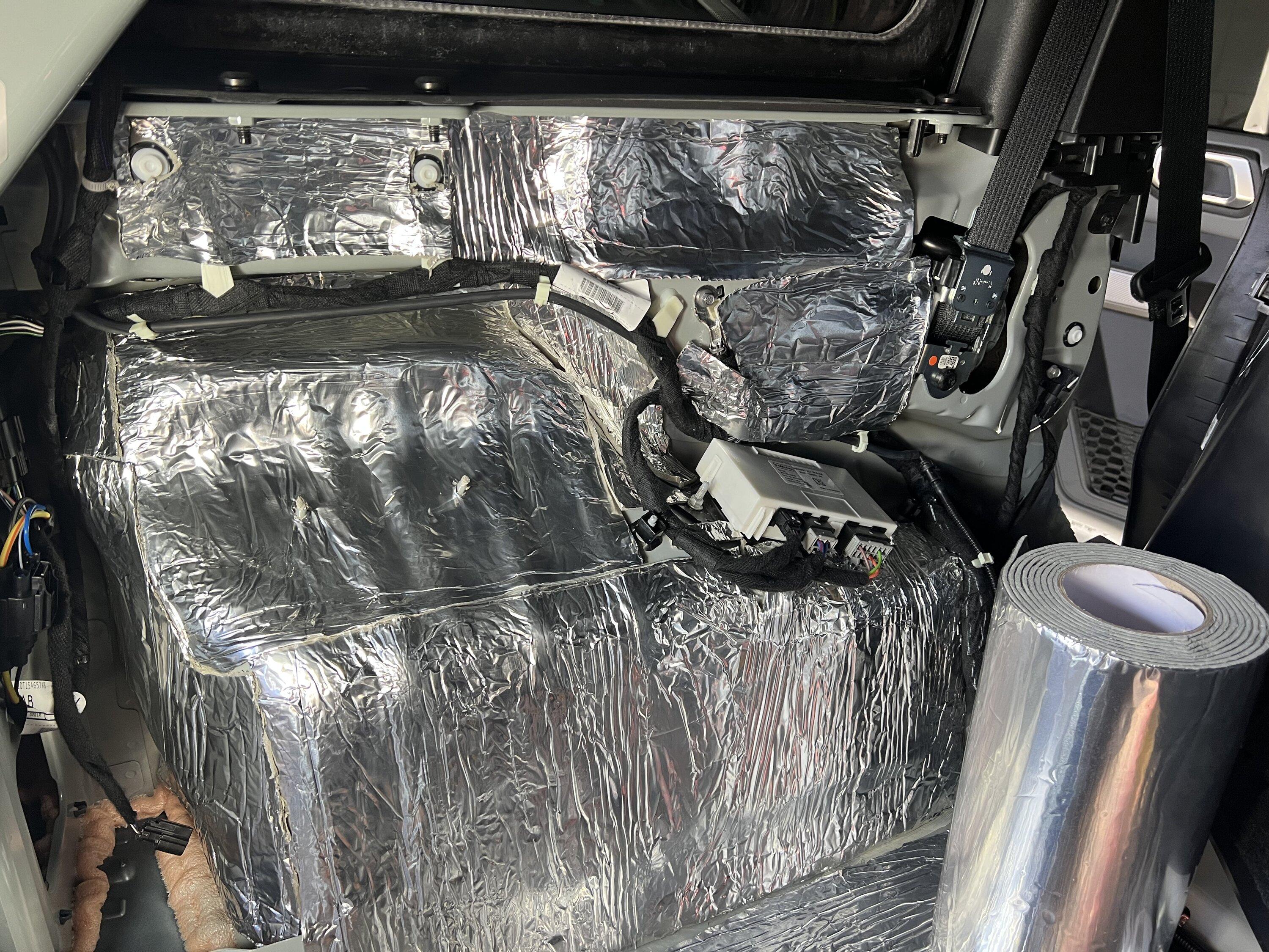 Ford Bronco Door , side panels , cargo floor - sound deadening Day 2 2E0418D7-04D6-401A-8D47-6DAA3DED5E4D