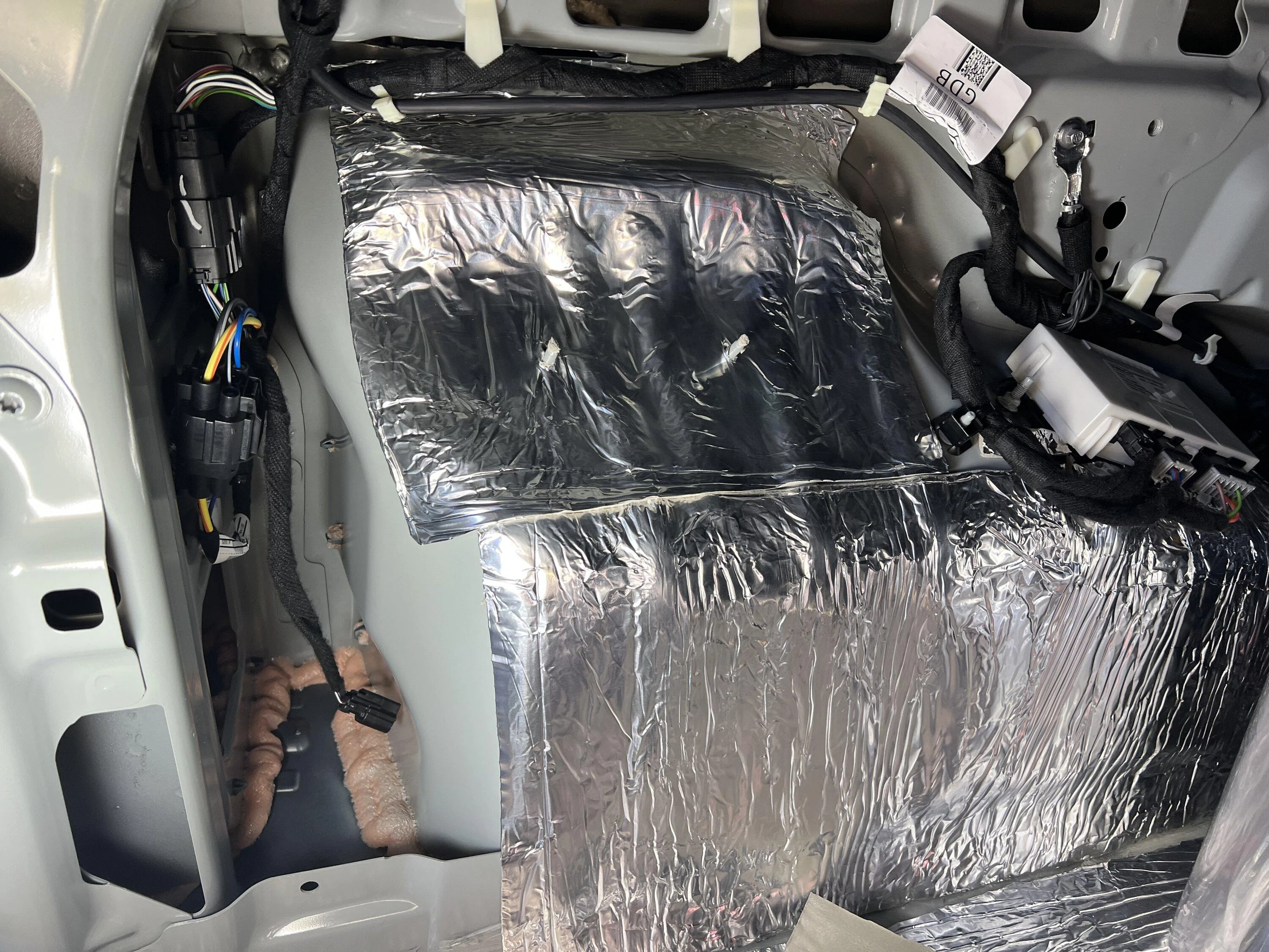 Ford Bronco Door , side panels , cargo floor - sound deadening Day 2 DDE63DC7-B38B-4F4F-8979-29B19545E50C
