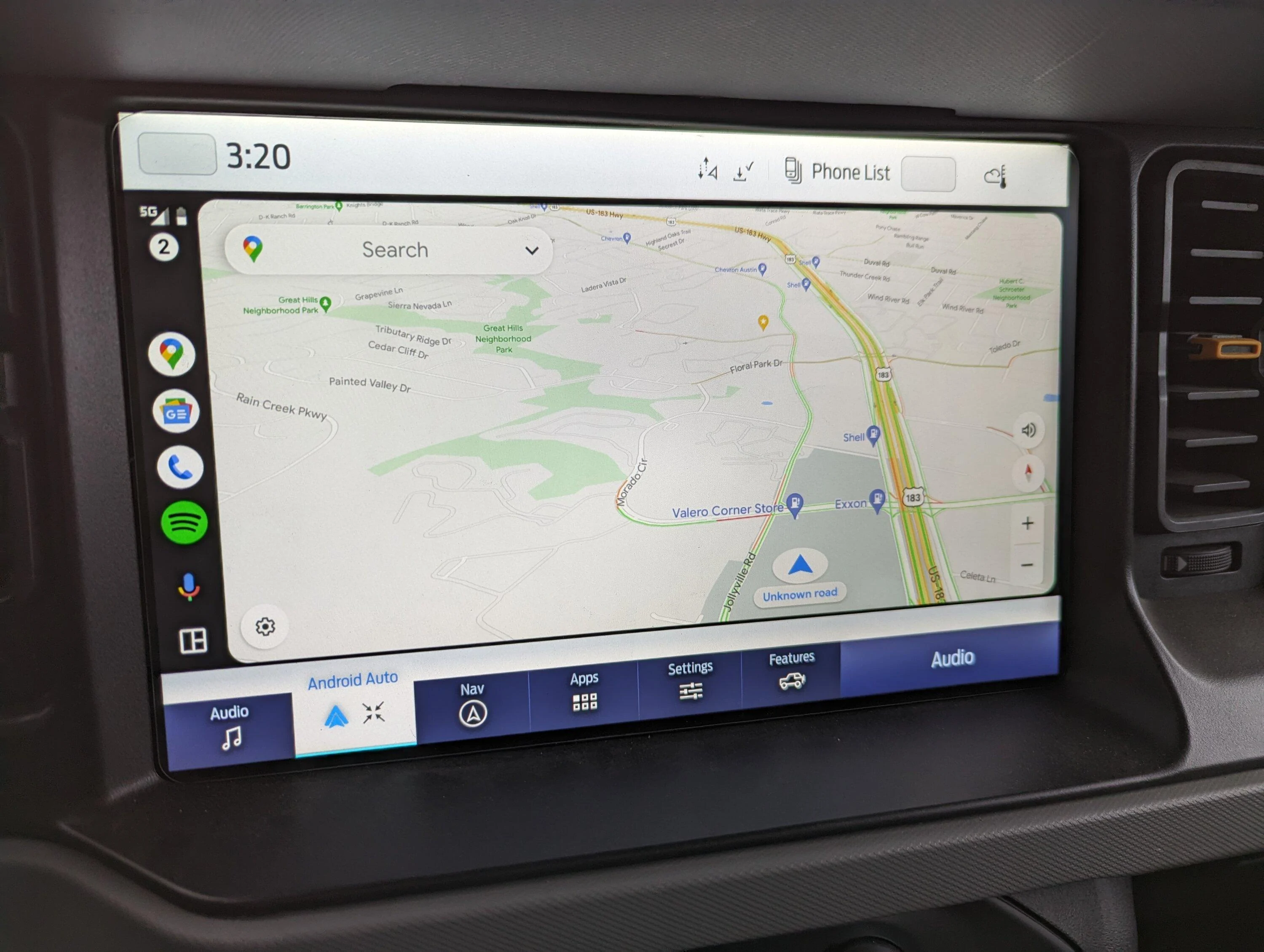 Ford Bronco Android Auto Coolwalk w/ Full Split Screen (Public Stable Release) Now Working in Bronco! PXL_20230201_212034694