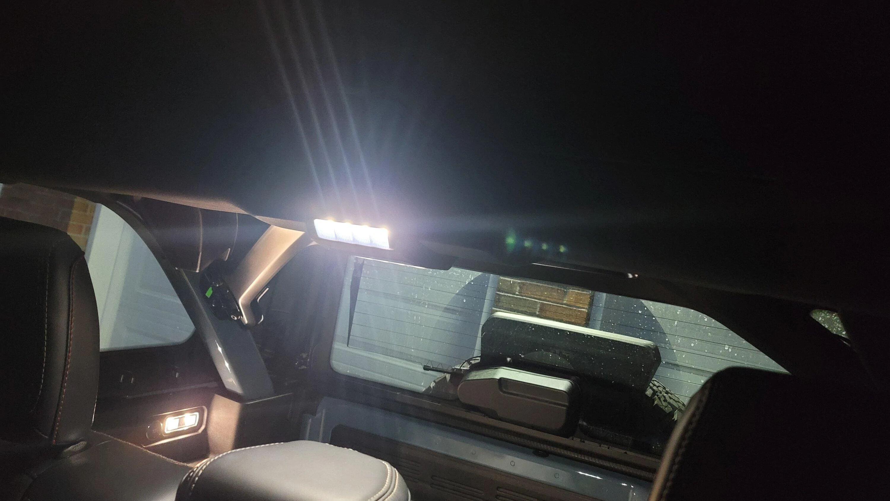 Ford Bronco Installed Mabett back seat/cargo area ceiling light 20230201_172650