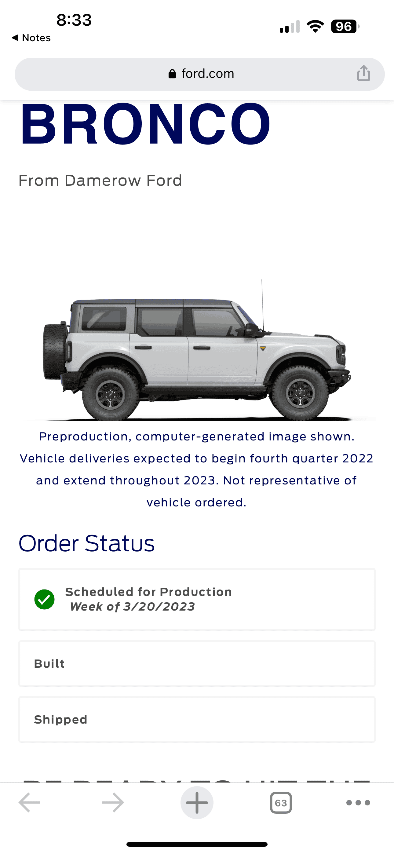 Ford Bronco 📬 Scheduling Email Now Arriving 2/2/23 !! 🙌 56E78AC2-AE80-46FE-96D6-184059B70951