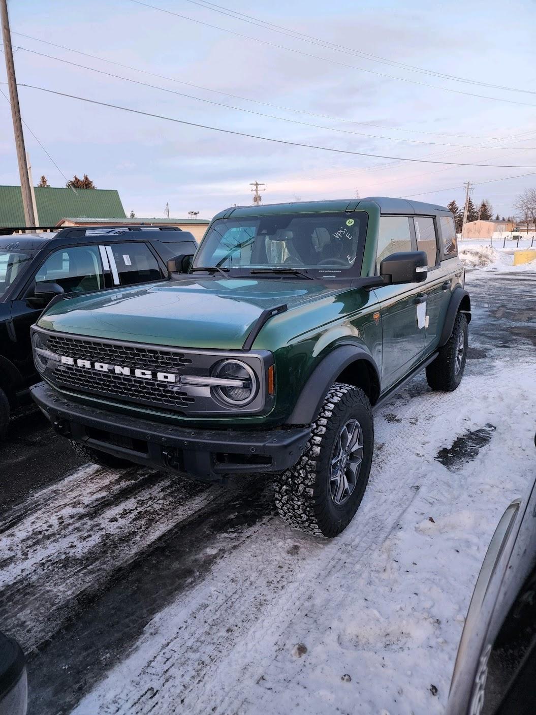 Ford Bronco 12/5/2022 Build week with spreadsheet IMG_20230202_094201