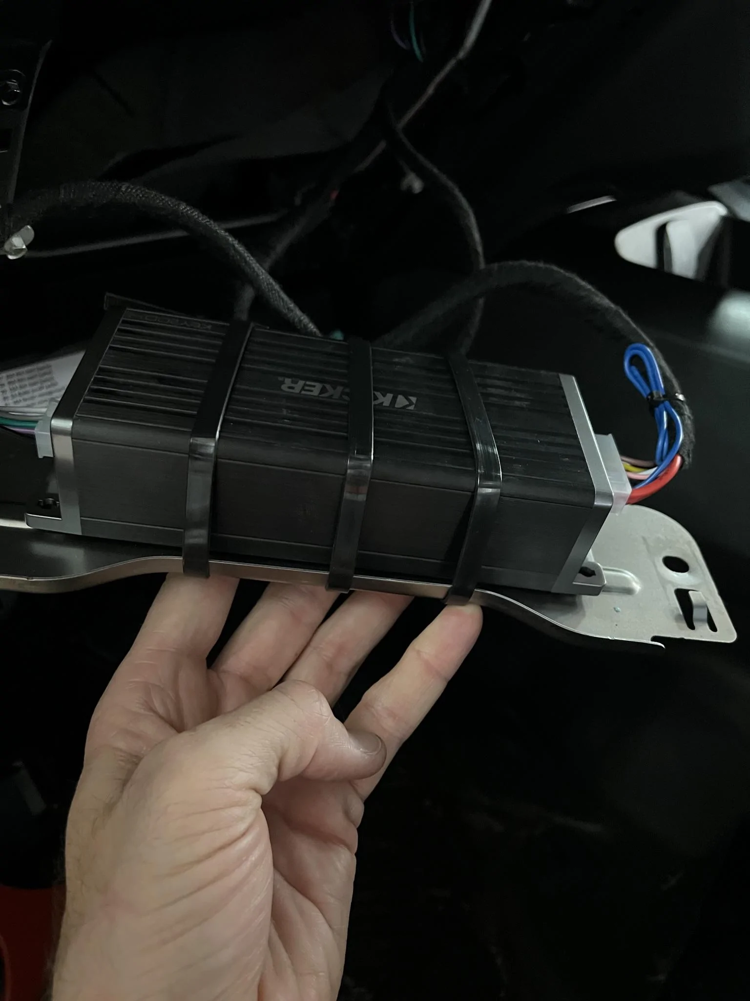 Ford Bronco 2023 7 speaker subwoofer upgrade IMG_5163