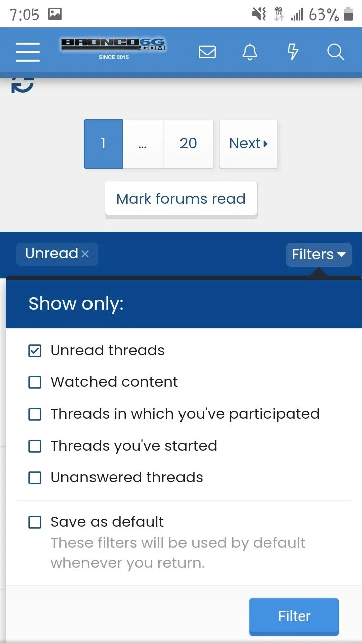 Ford Bronco How to quickly find Watched threads? Screenshot_20230202-190548_Chrom