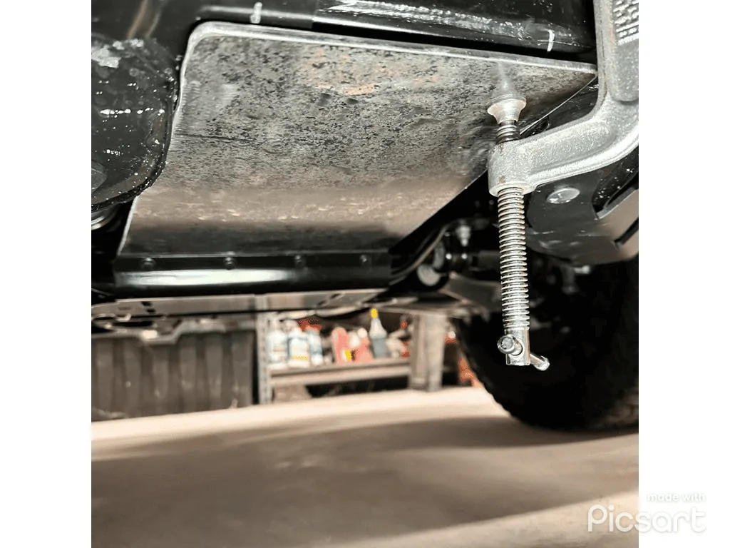 Ford Bronco Custom Transmission Skid Plate FUNFa28