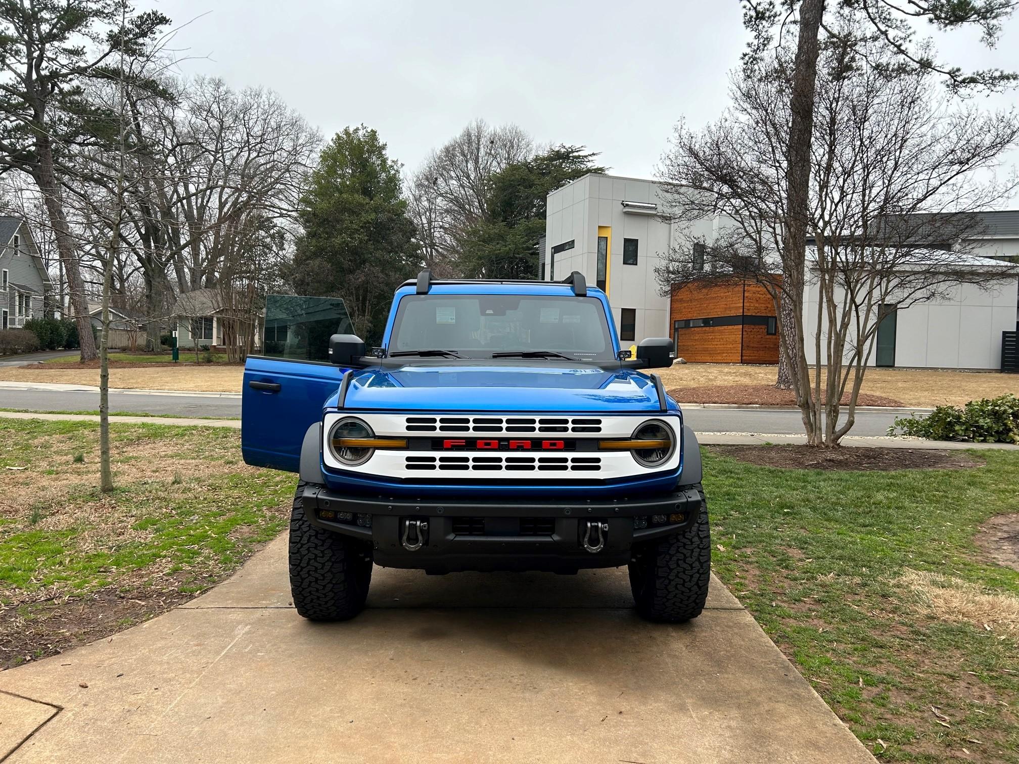 Ford Bronco Heritage Grill Item Part Number ? B3