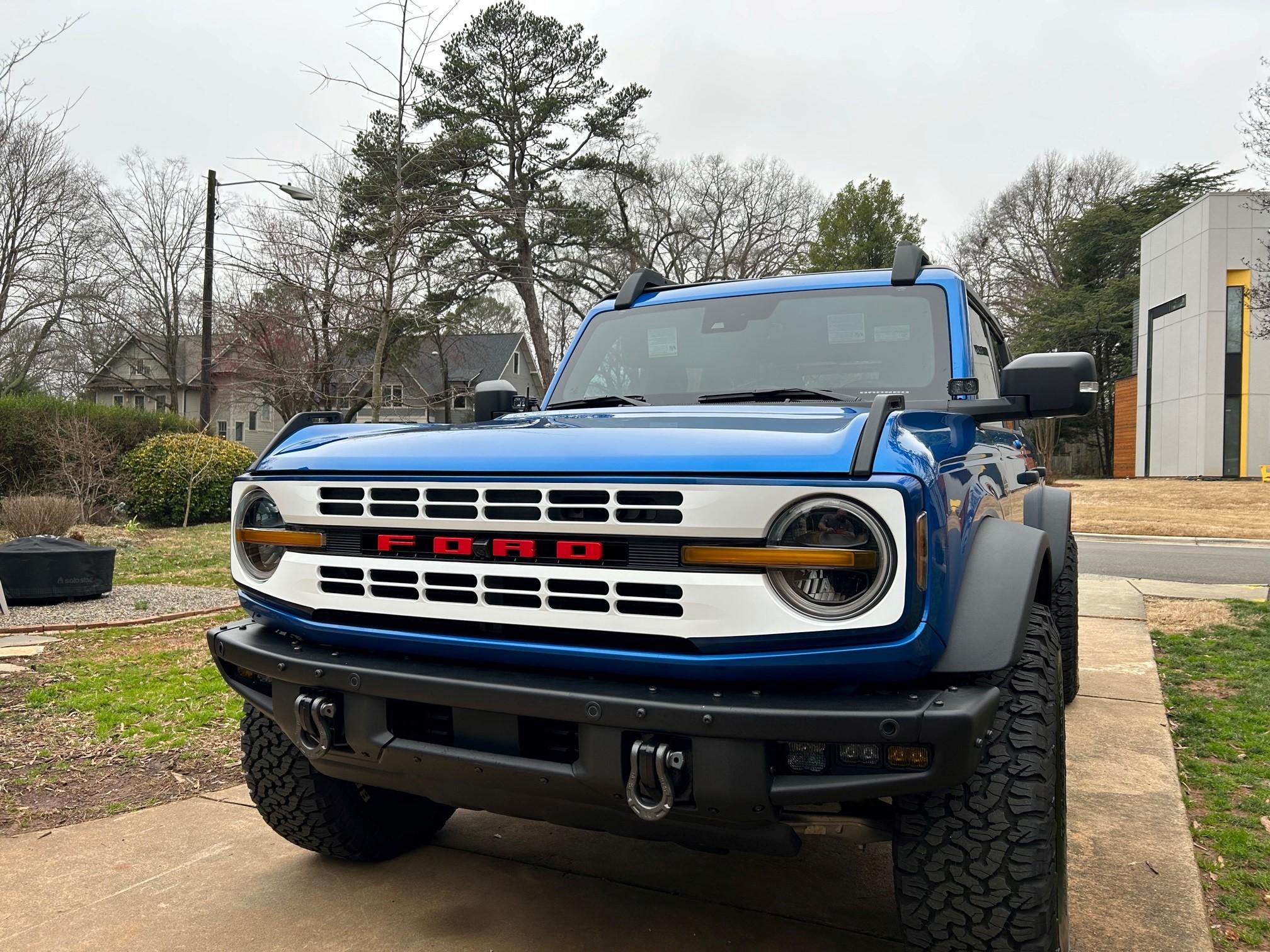 Ford Bronco Heritage Grill Item Part Number ? B1