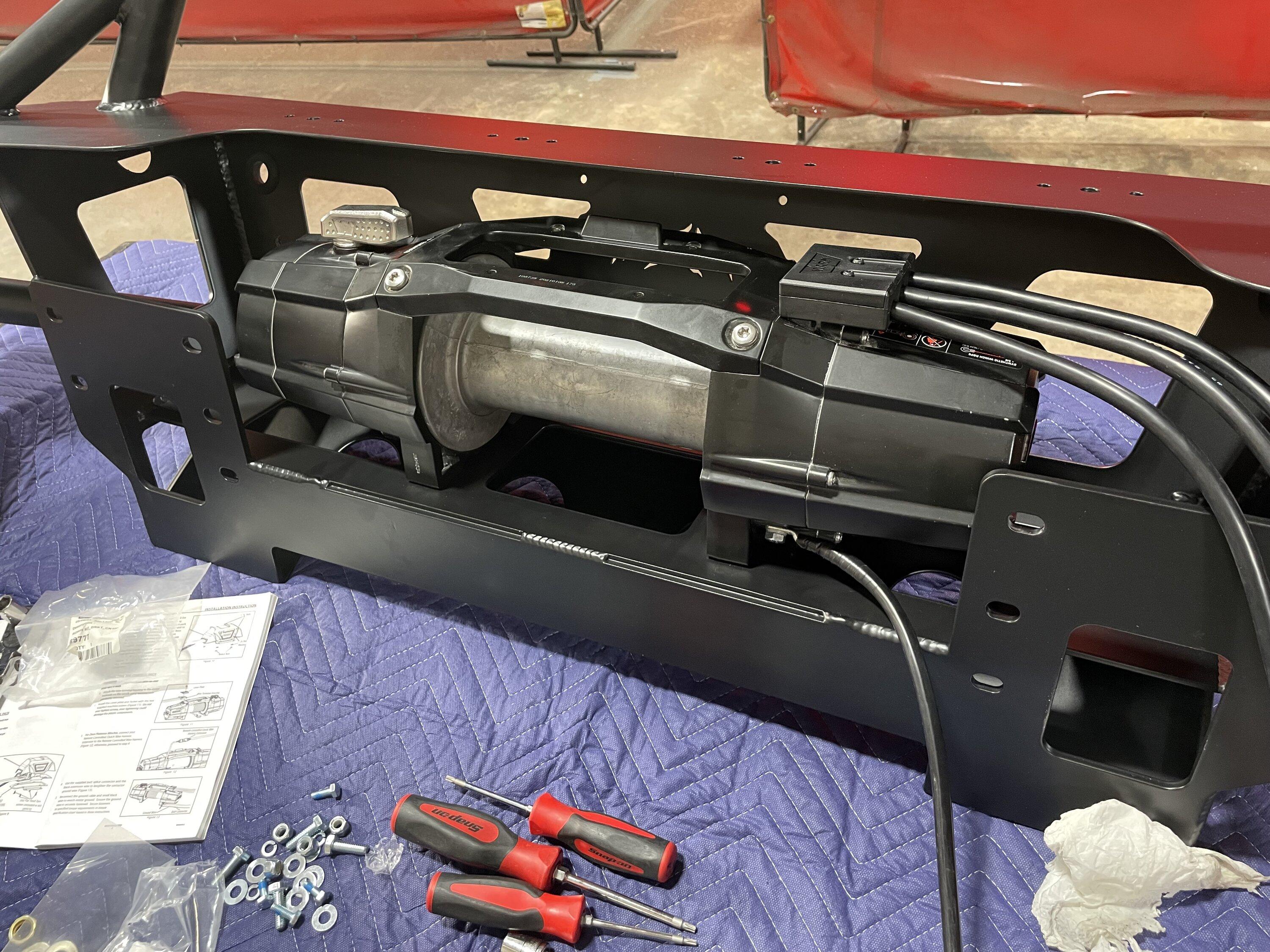 Ford Bronco SRQ Fabrications Front Hybrid Winch Bumper IMG_9479