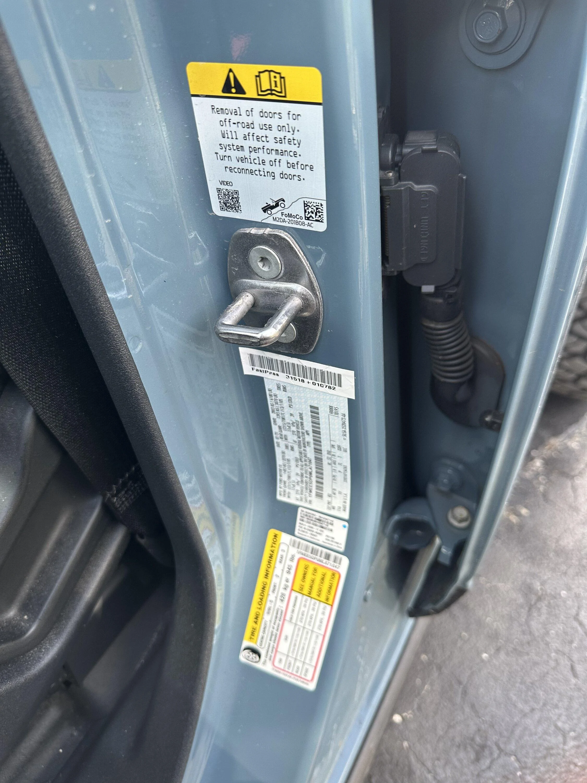 Ford Bronco Door Sill Warning Label Overlays...? D81868C3-4C22-45F6-BED6-D2DB27B97DDD