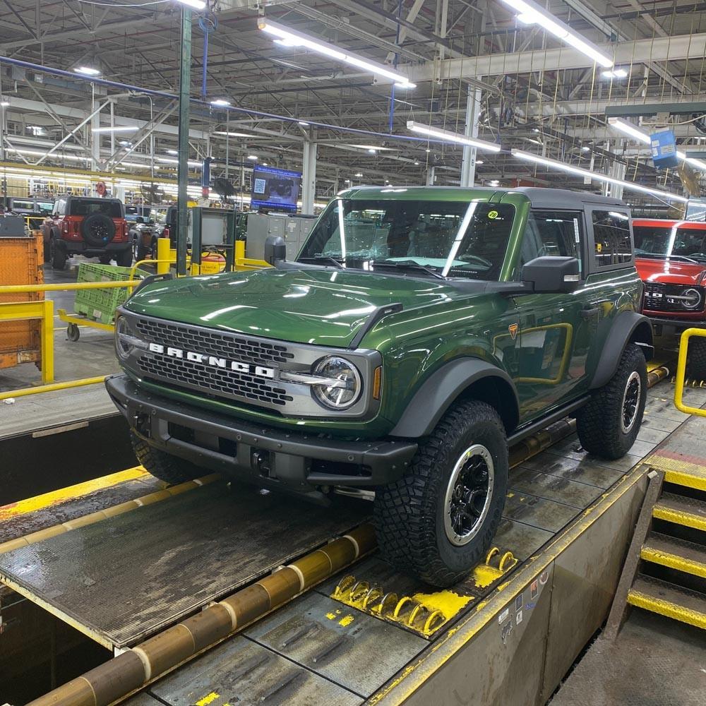 Ford Bronco 01/23/2023 Build Week Bronco