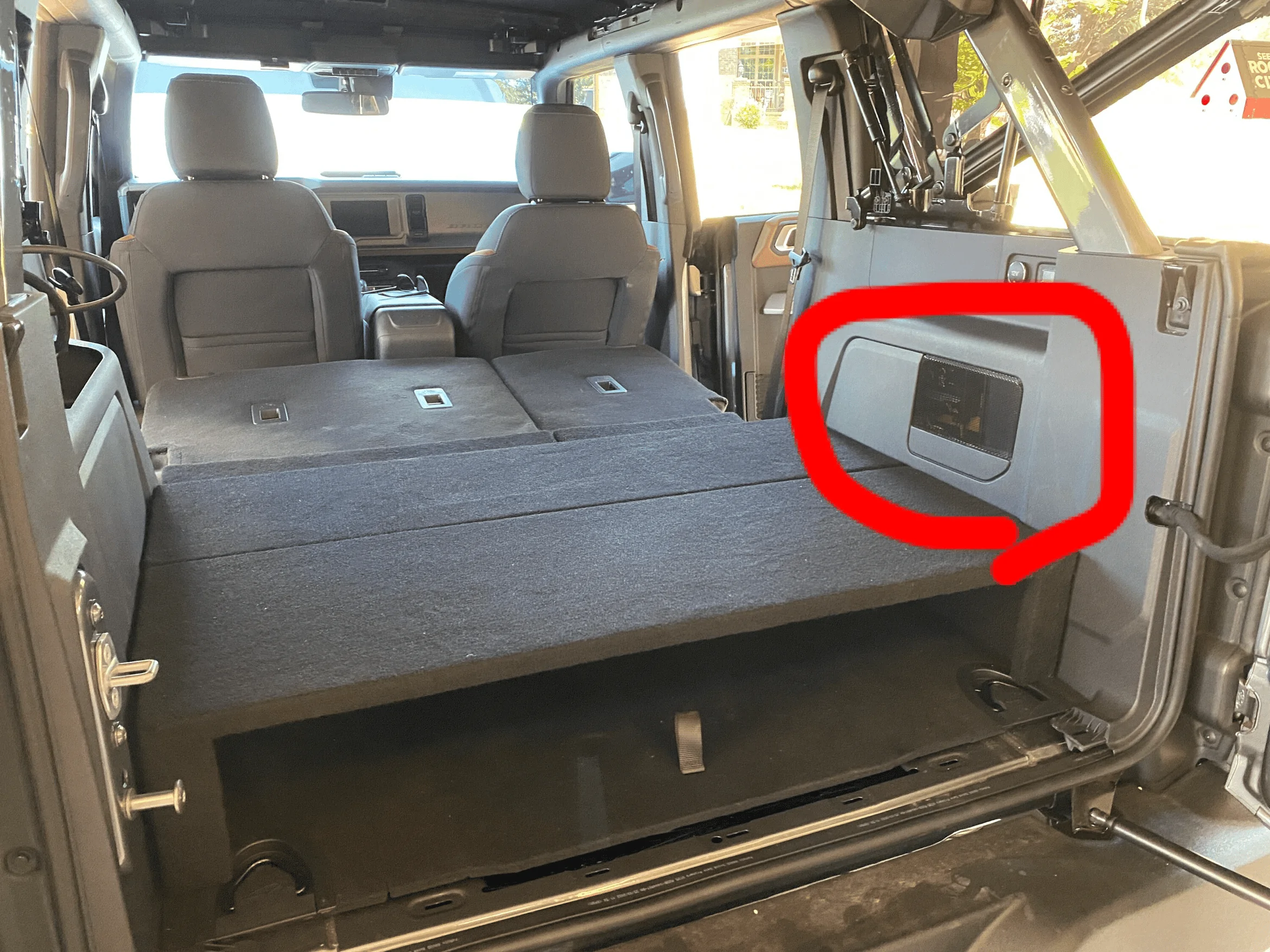 Ford Bronco My Base Audio system upgrade - Alpine/kicker/RF sub Photo Feb 04 2023, 10 20 48 AM