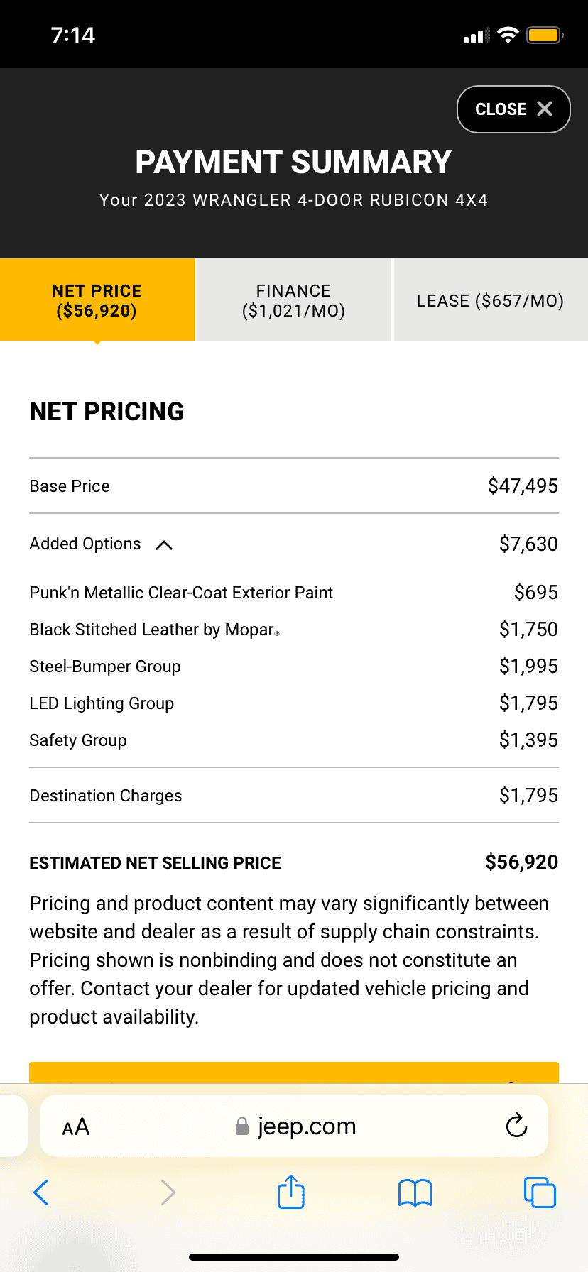 Ford Bronco Badlands vs rubicon pricing. What am I missing ? 70F0747D-3F45-4DDC-A21D-67AE53AF721F