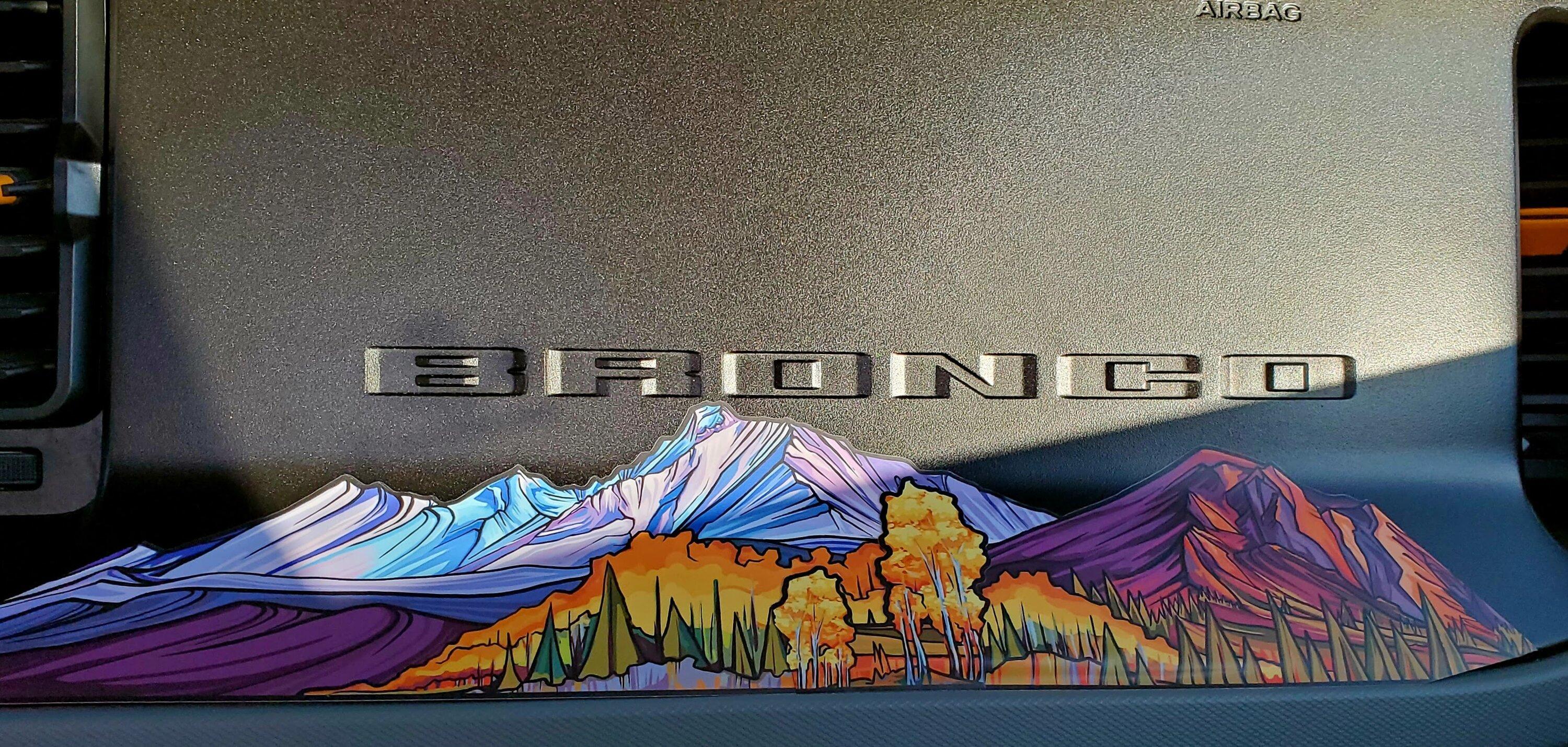 Ford Bronco Bronco First-Year Review Pics & Video : Couldn't be any happier! BroncoDash
