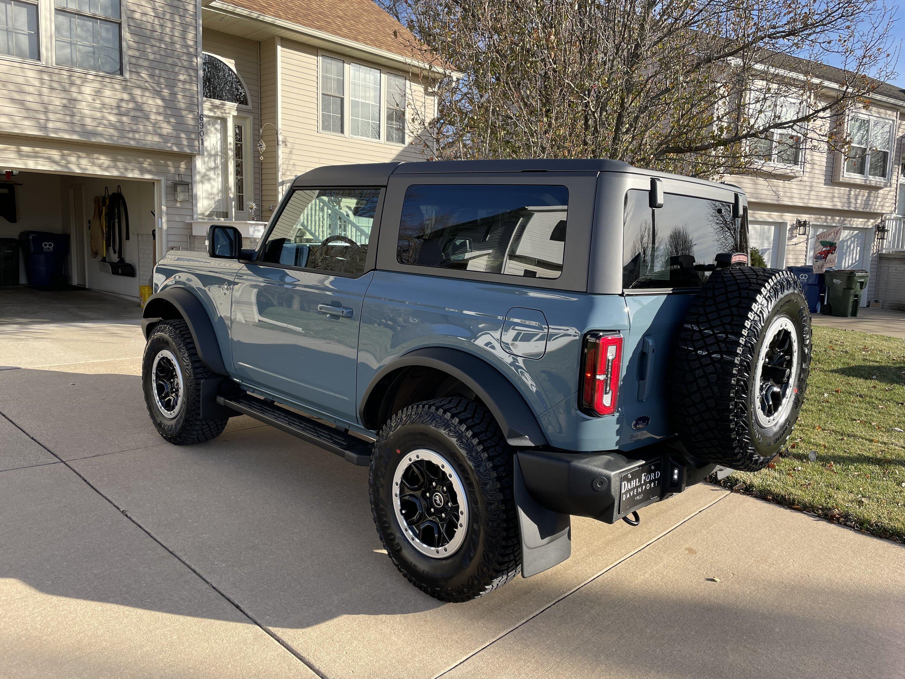 Ford Bronco Not changing a dam thing build. 9D3926F2-585F-42D5-BB6F-7E79895ED0D5
