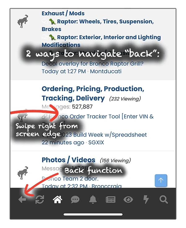 Ford Bronco 📲 Bronco6G iOS App backwaysa