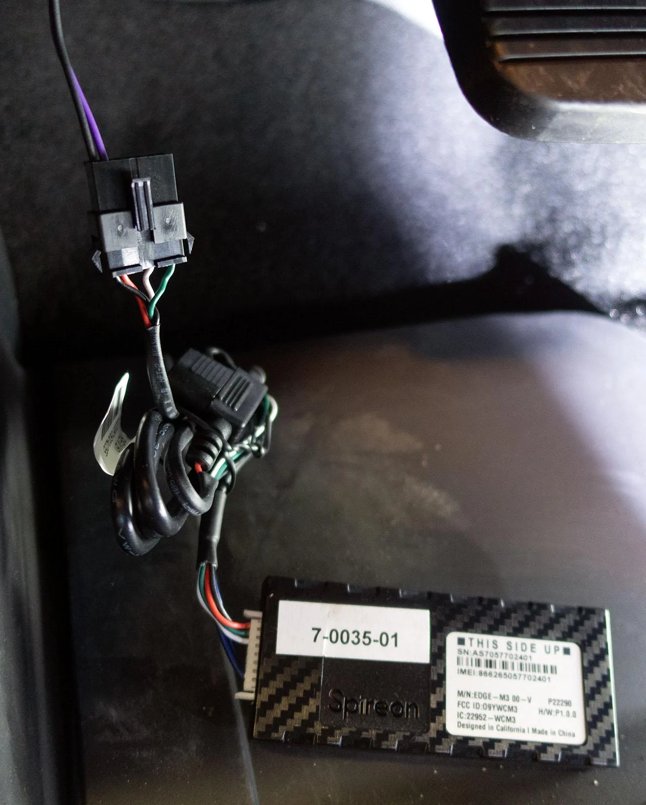 Ford Bronco Unwanted dealer addons may include LoJack GPS tracker DSC03326