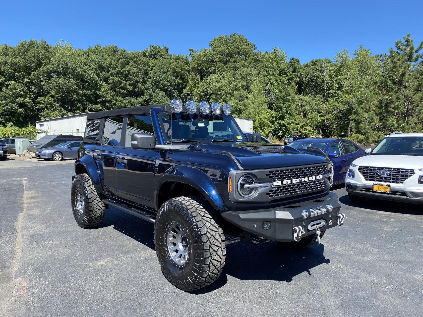 Ford Bronco Adv Fiberglass Fender & hood experiences? AF4