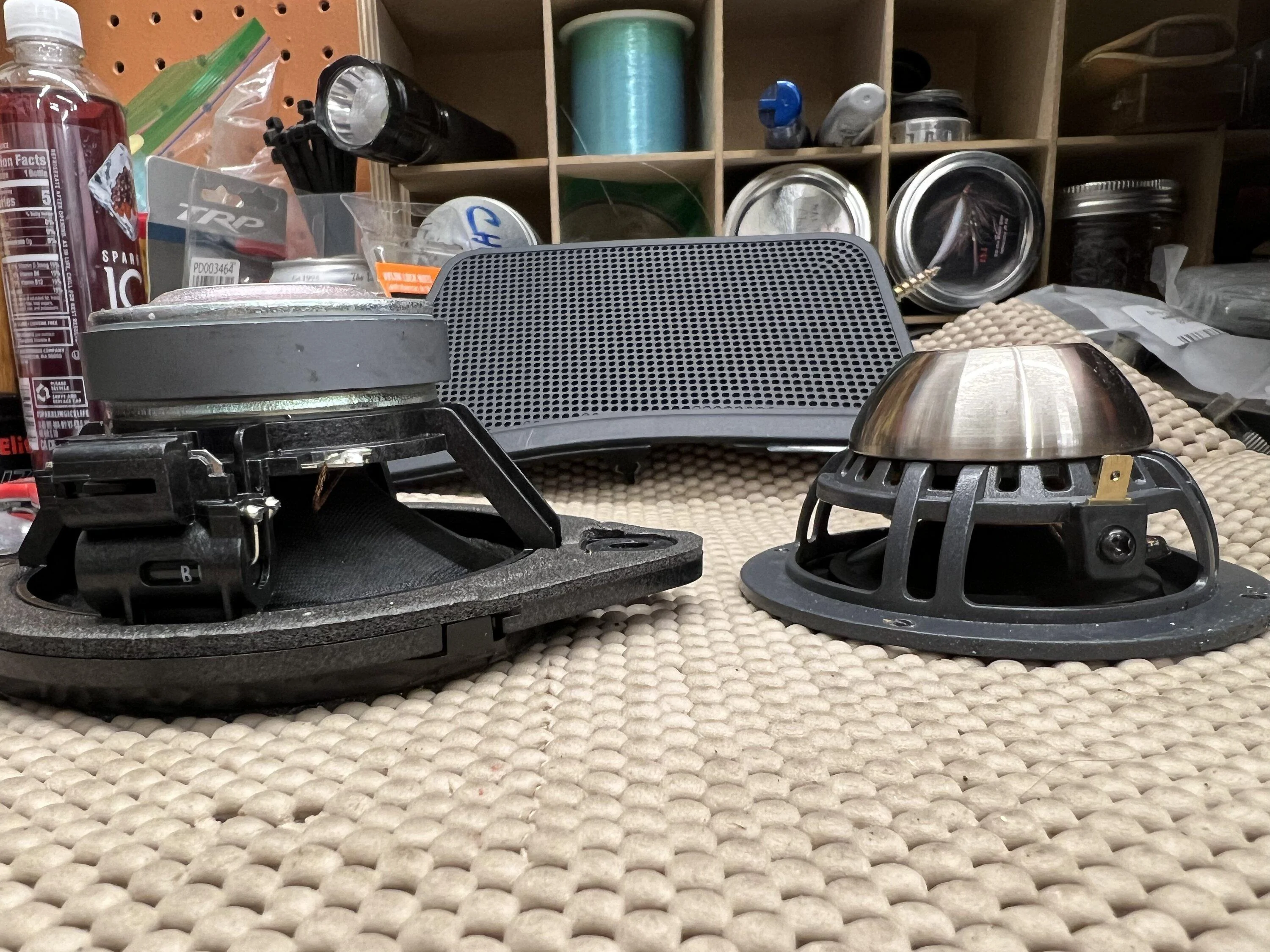Ford Bronco Dash midrange / tweeter modification pods Rainbow 3” / Audison 2.1 0B01DE8E-A6E9-4BDC-B14F-AE9CCC5B941F