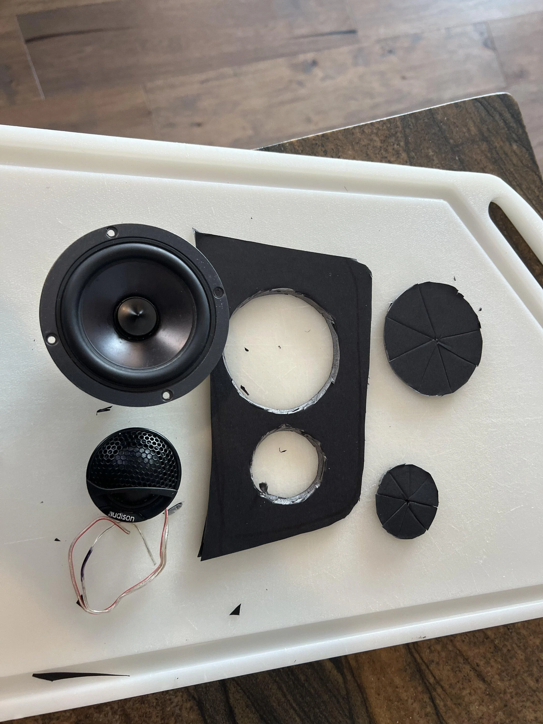 Ford Bronco Dash midrange / tweeter modification pods Rainbow 3” / Audison 2.1 61AC2FD7-2A81-4E42-AA8C-3BA4B23550A6