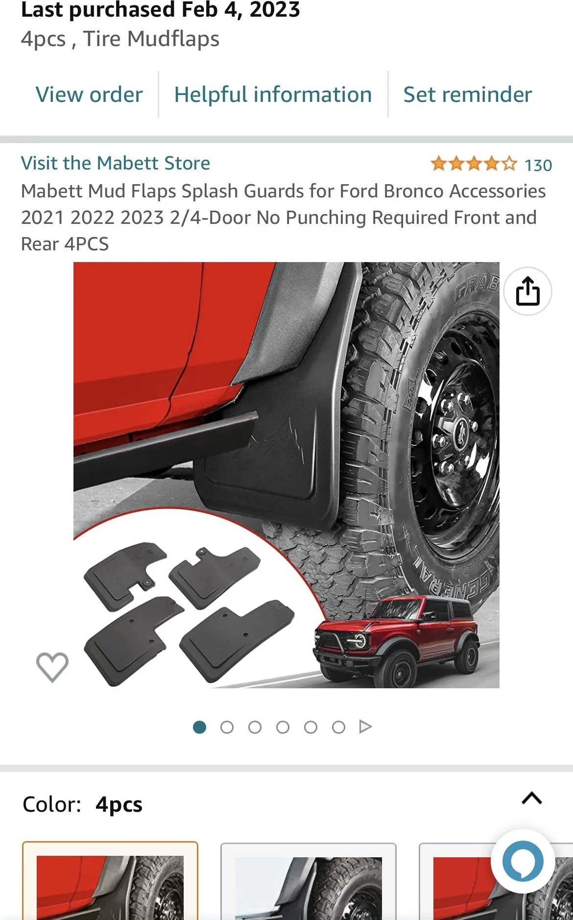 Ford Bronco 01/23/2023 Build Week 55519972-3095-4C90-A8C5-7C1A66E719DE