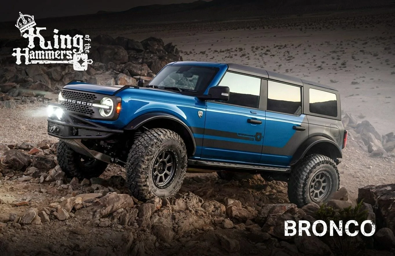 Ford Bronco King of the Hammers Edition Ford Bronco by FOX Factory PVD debuts at KOH fox_factory_hammer-jpg