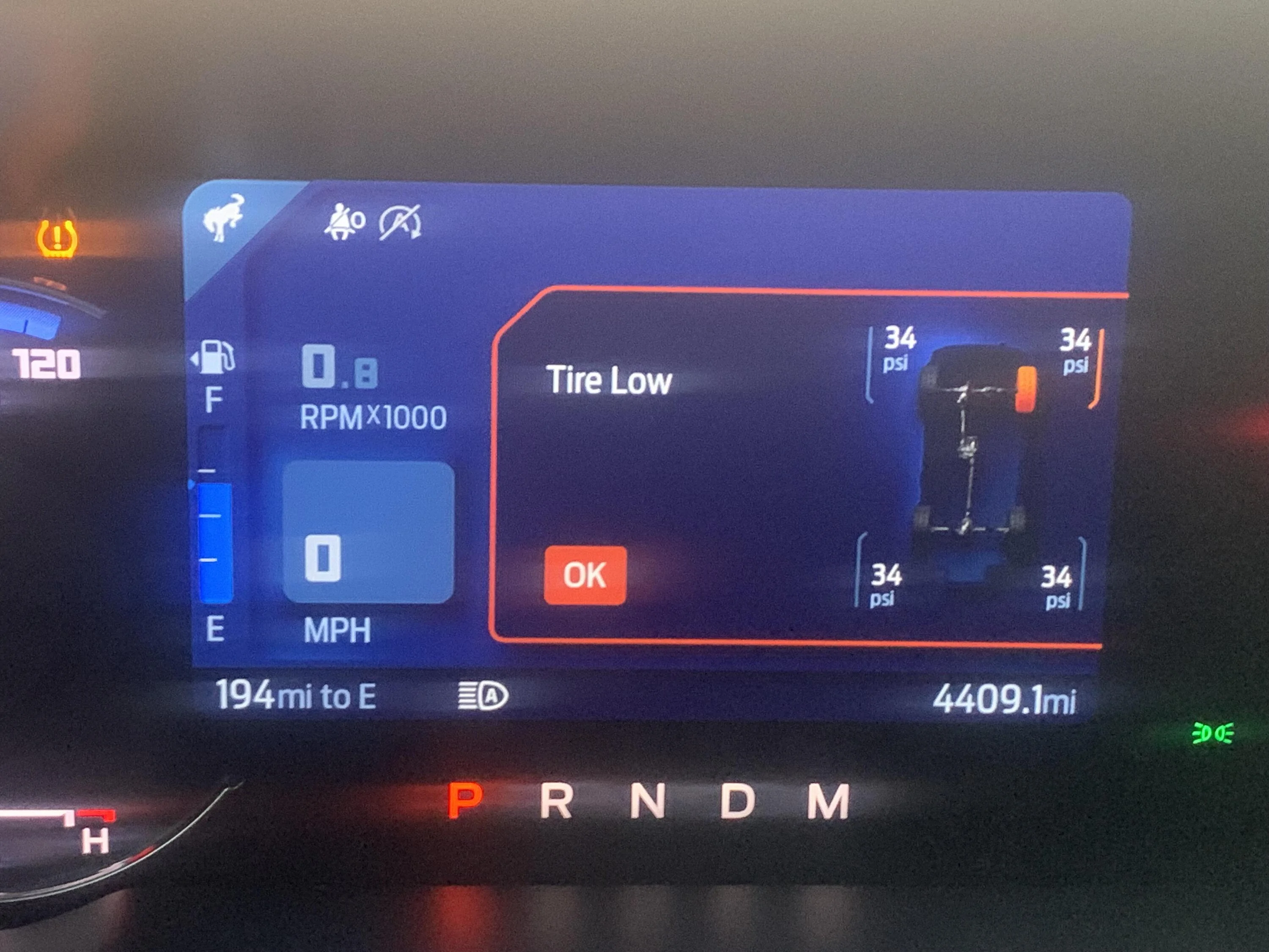 Ford Bronco TPMS Reset Issue unnamed