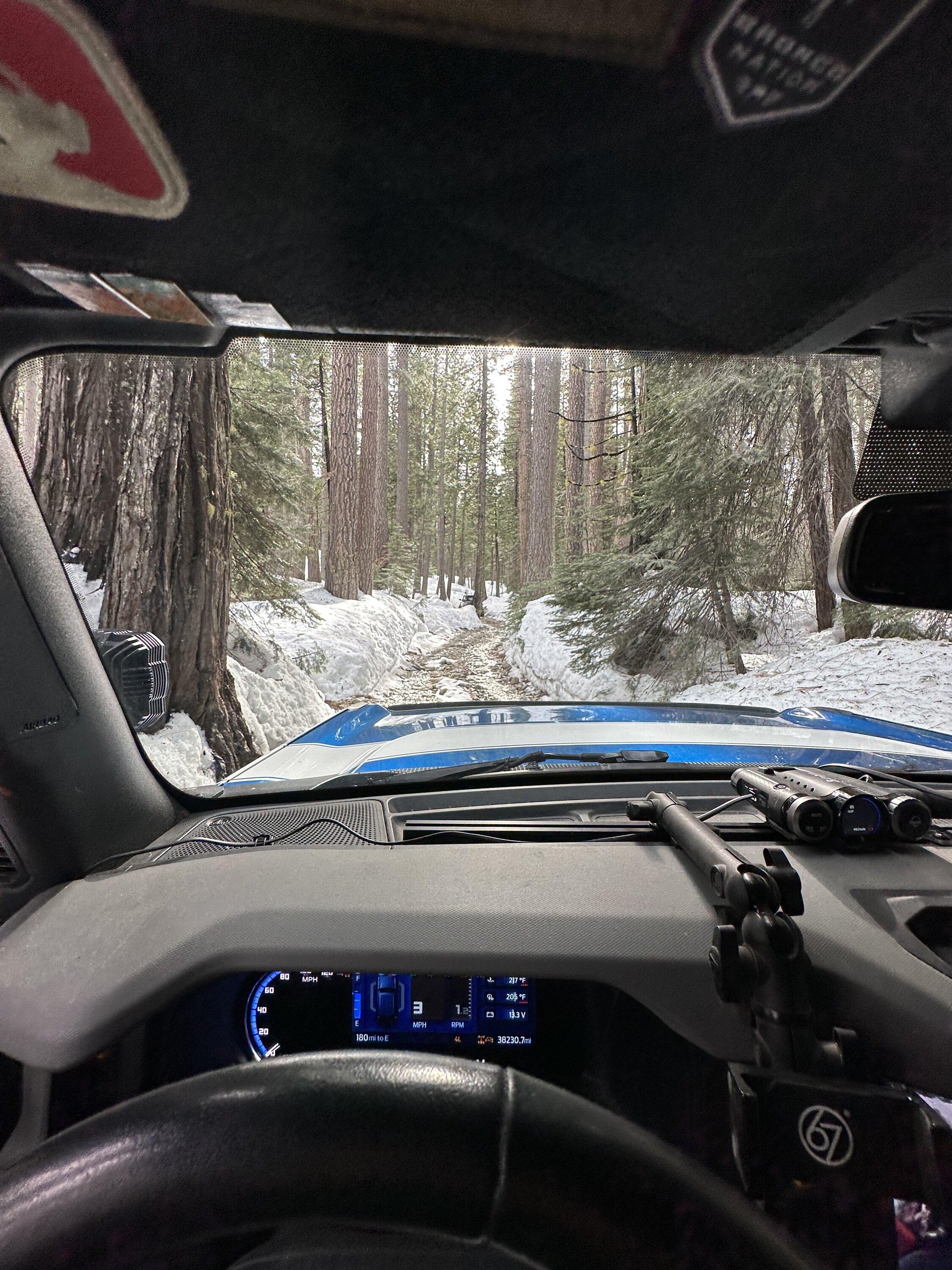 Ford Bronco Couple of Broncos go on a snow adventure 5D08BF79-3BCF-4254-B603-8CEAC8F93FB7