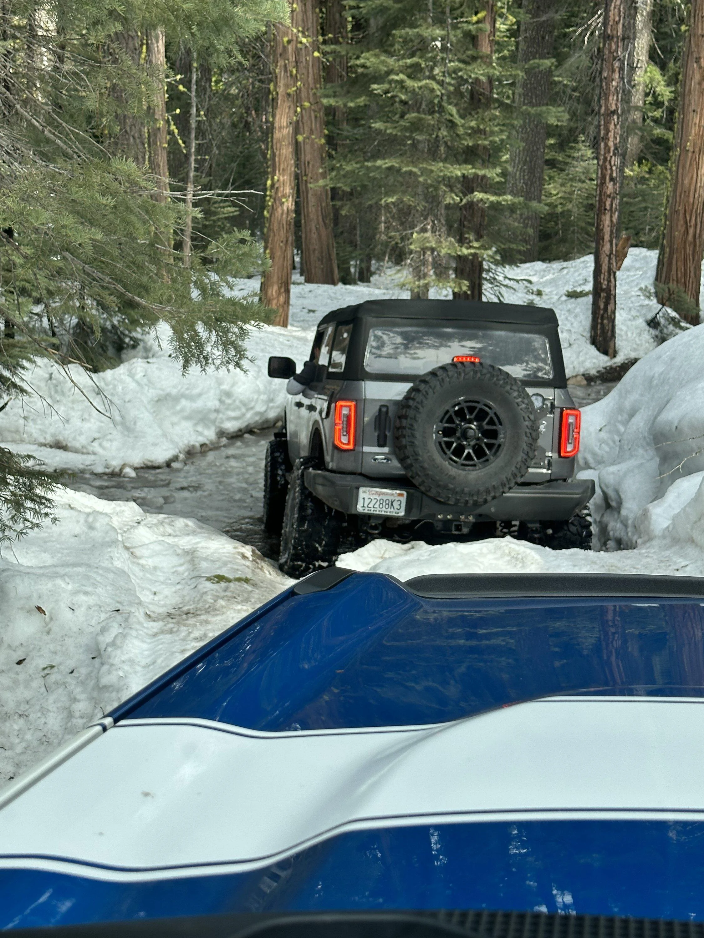 Ford Bronco Couple of Broncos go on a snow adventure 8104C336-1F3C-4ED2-AE59-EE489CDFEC76