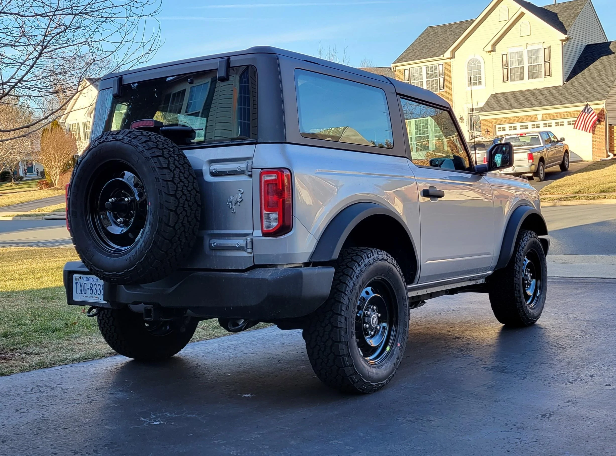 Ford Bronco Black Diamond Wheels on a Badlands? 20230204_161713
