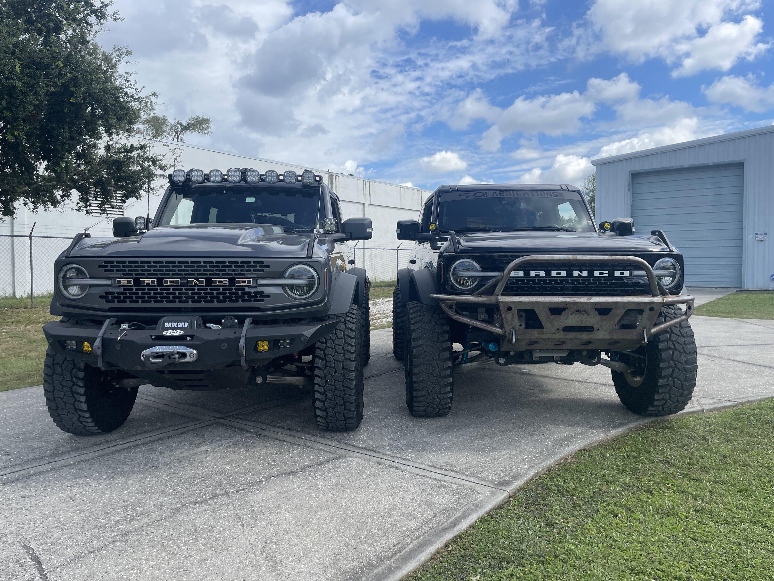 Ford Bronco SRQ Fabrications Front Hybrid Winch Bumper IMG_8165