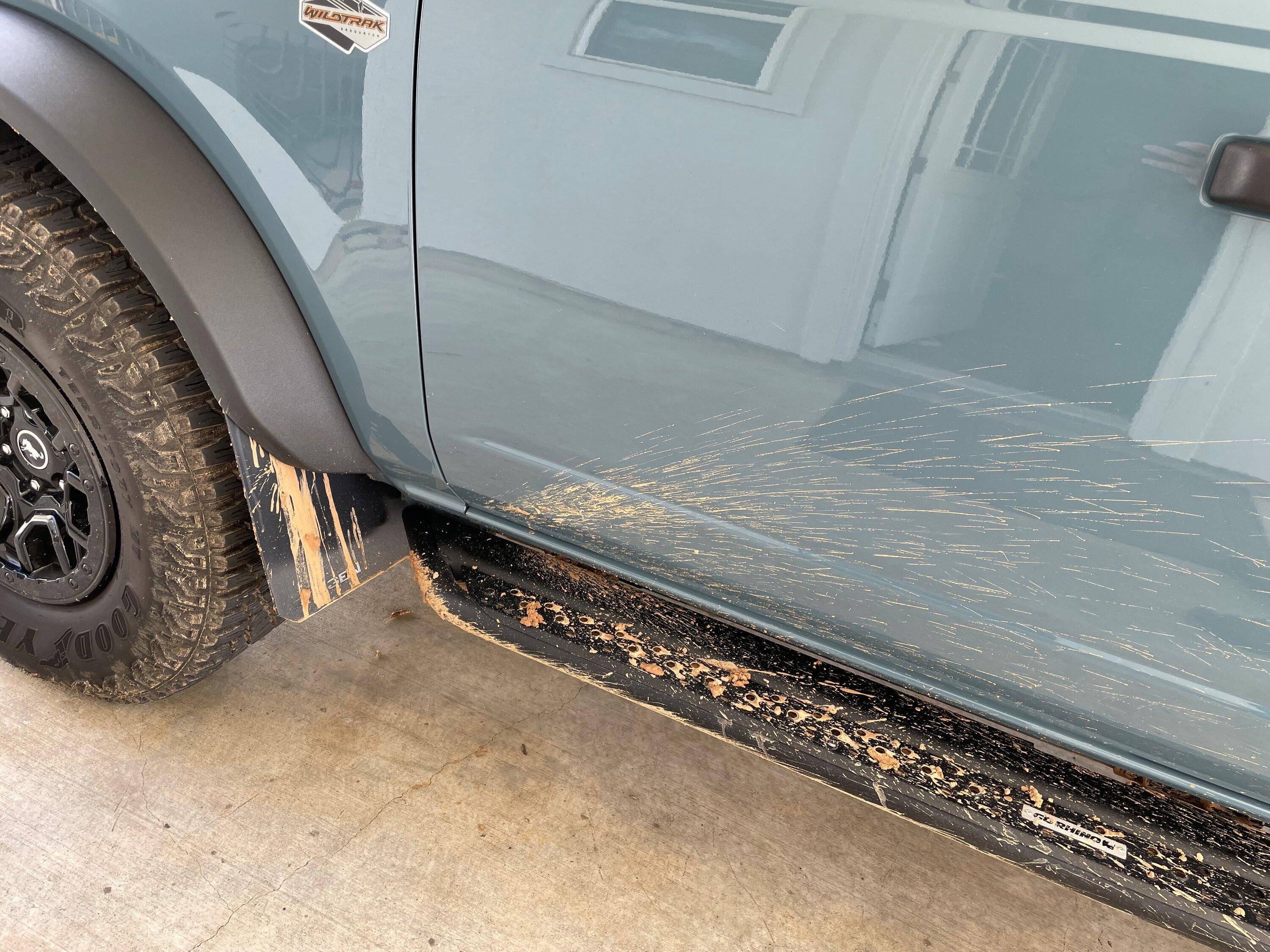 Ford Bronco RekGen mudflaps! mudflaps