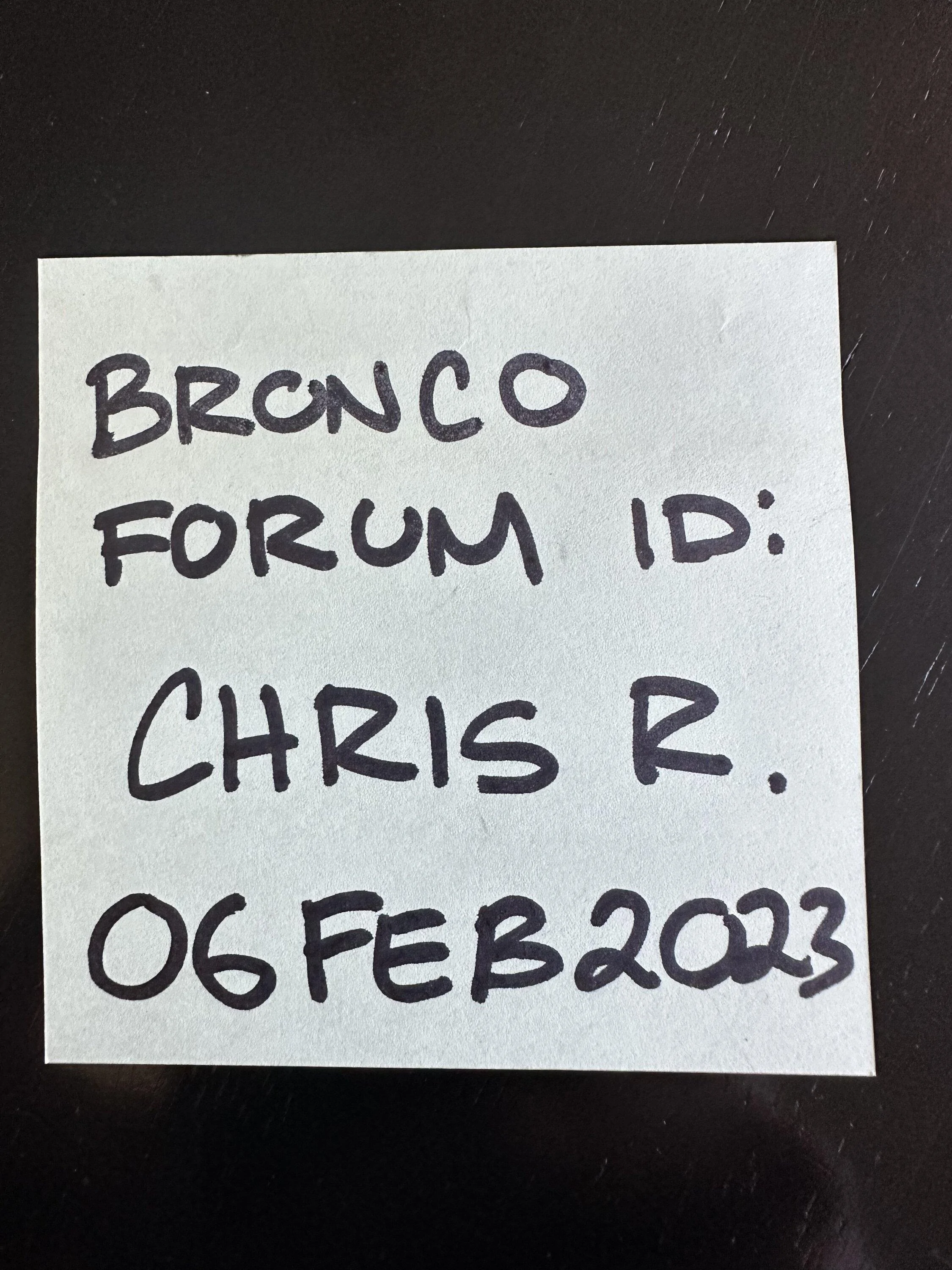 Ford Bronco 2023 Bronco Badlands Sasquatch B3D6A268-75A4-40A9-BC7C-8F00E0EAFF39