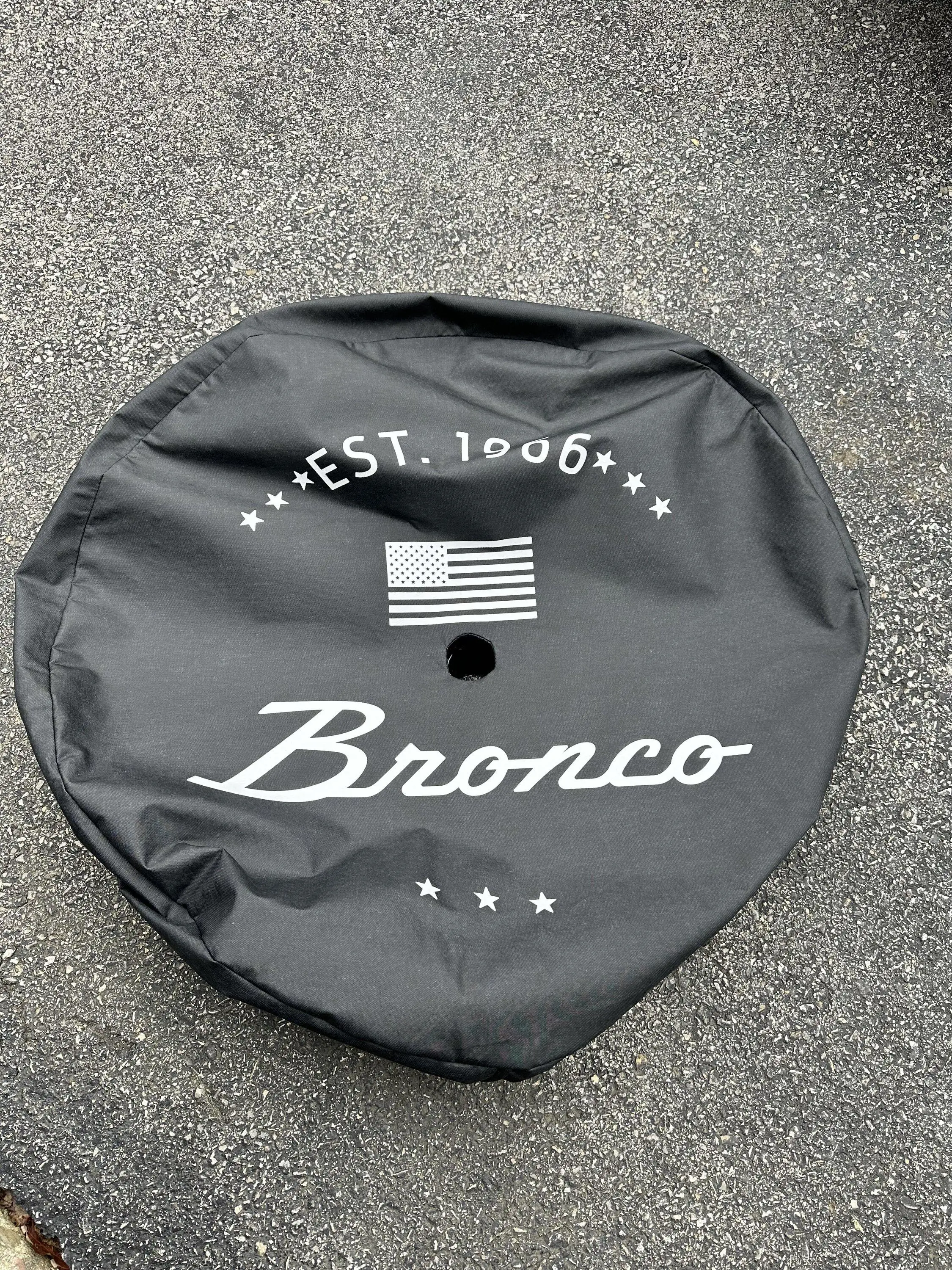 Ford Bronco Spare tire cover 32in C223050D-763C-41BB-BDB5-7B722BCB0C8B