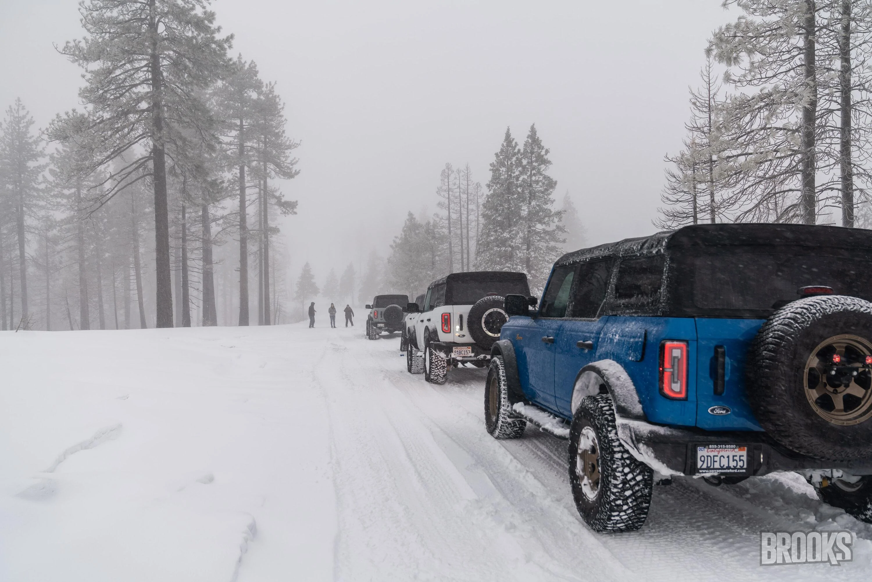 Ford Bronco More play in the snow ... Gold Country Broncos MJB01320