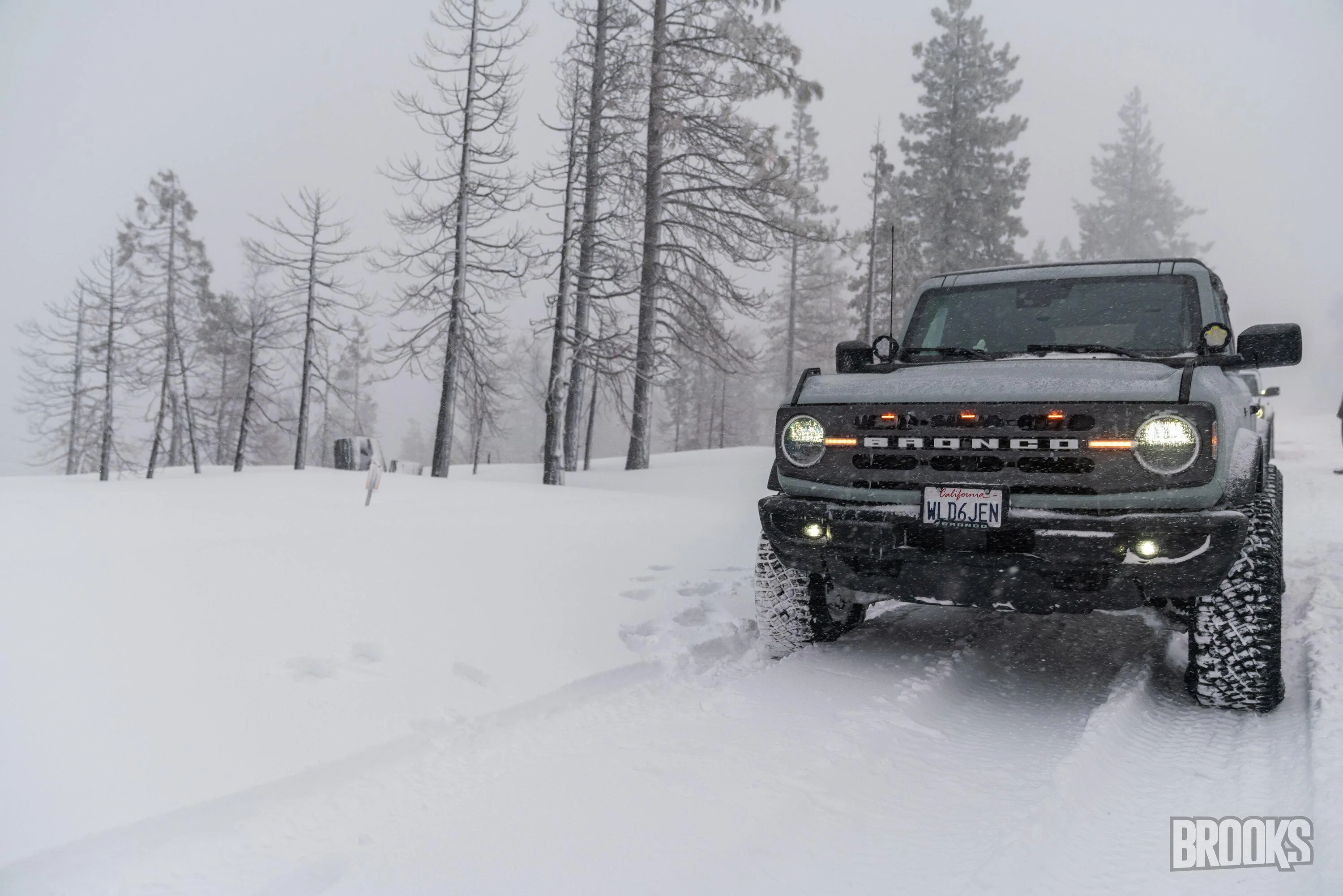 Ford Bronco More play in the snow ... Gold Country Broncos MJB01425