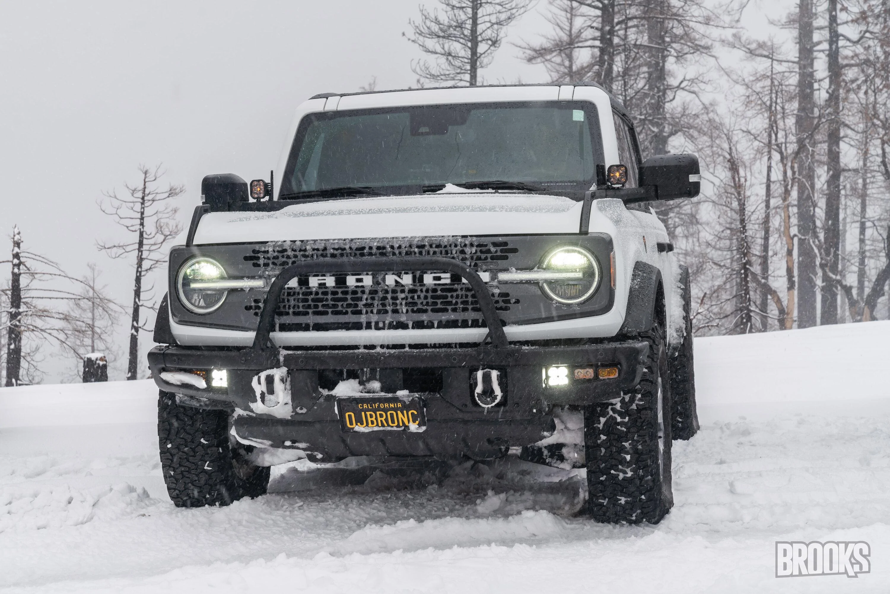 Ford Bronco More play in the snow ... Gold Country Broncos MJB01512