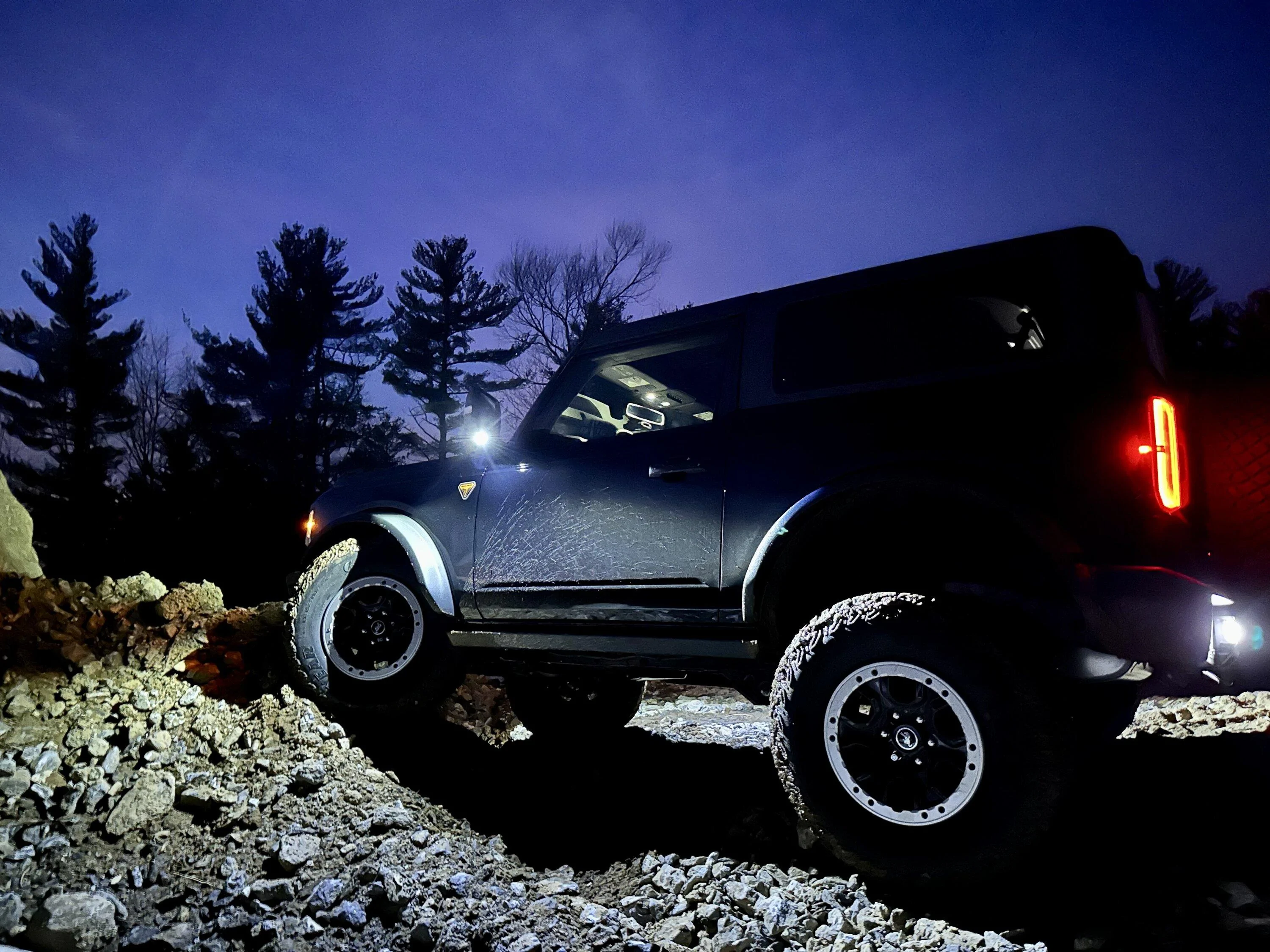 Ford Bronco Some quick pix while out n about last night 202E8920-37DD-47B7-B802-9782268D3A34
