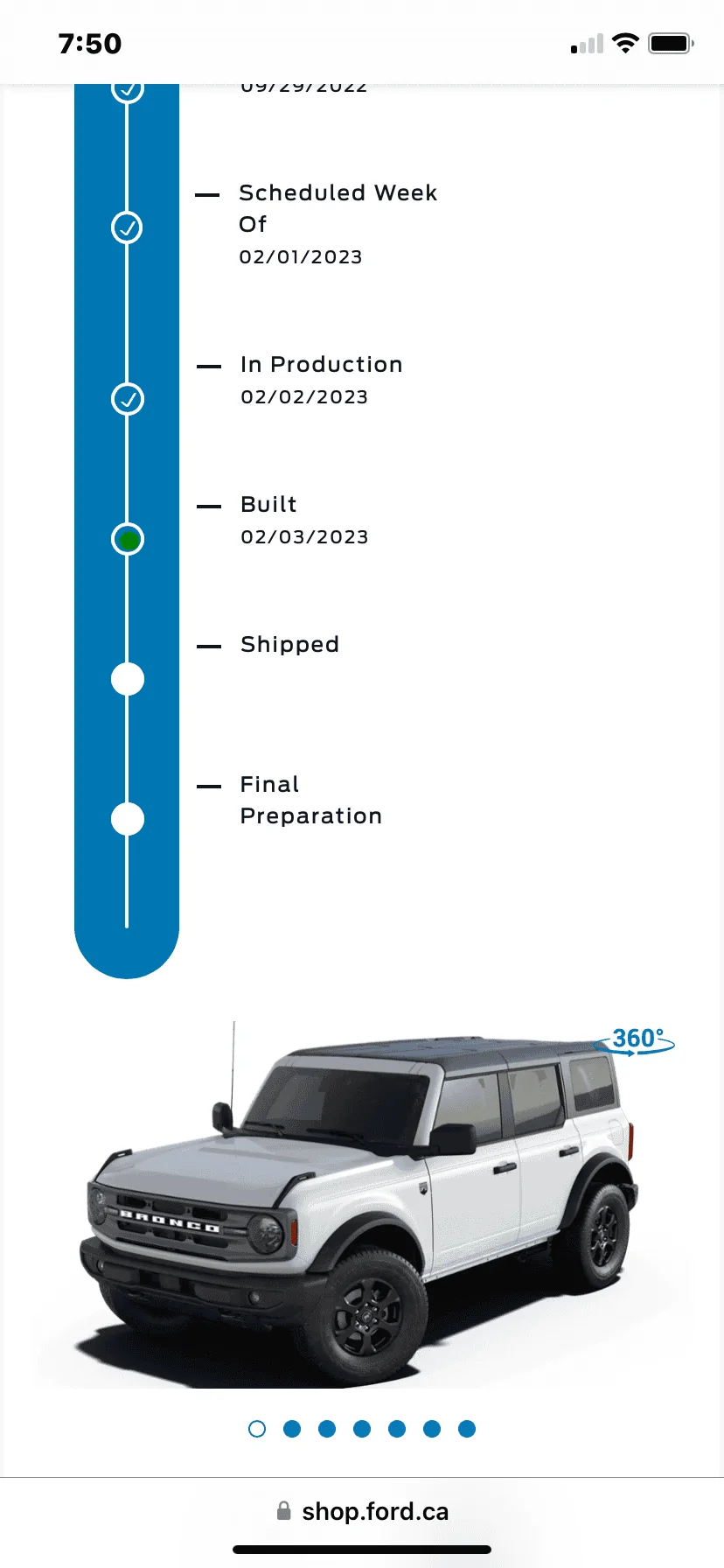 Ford Bronco 01/30/2023 Build Week w/Spreadsheet 7A8D8BB1-EFE8-4801-81DB-4769E85080D7