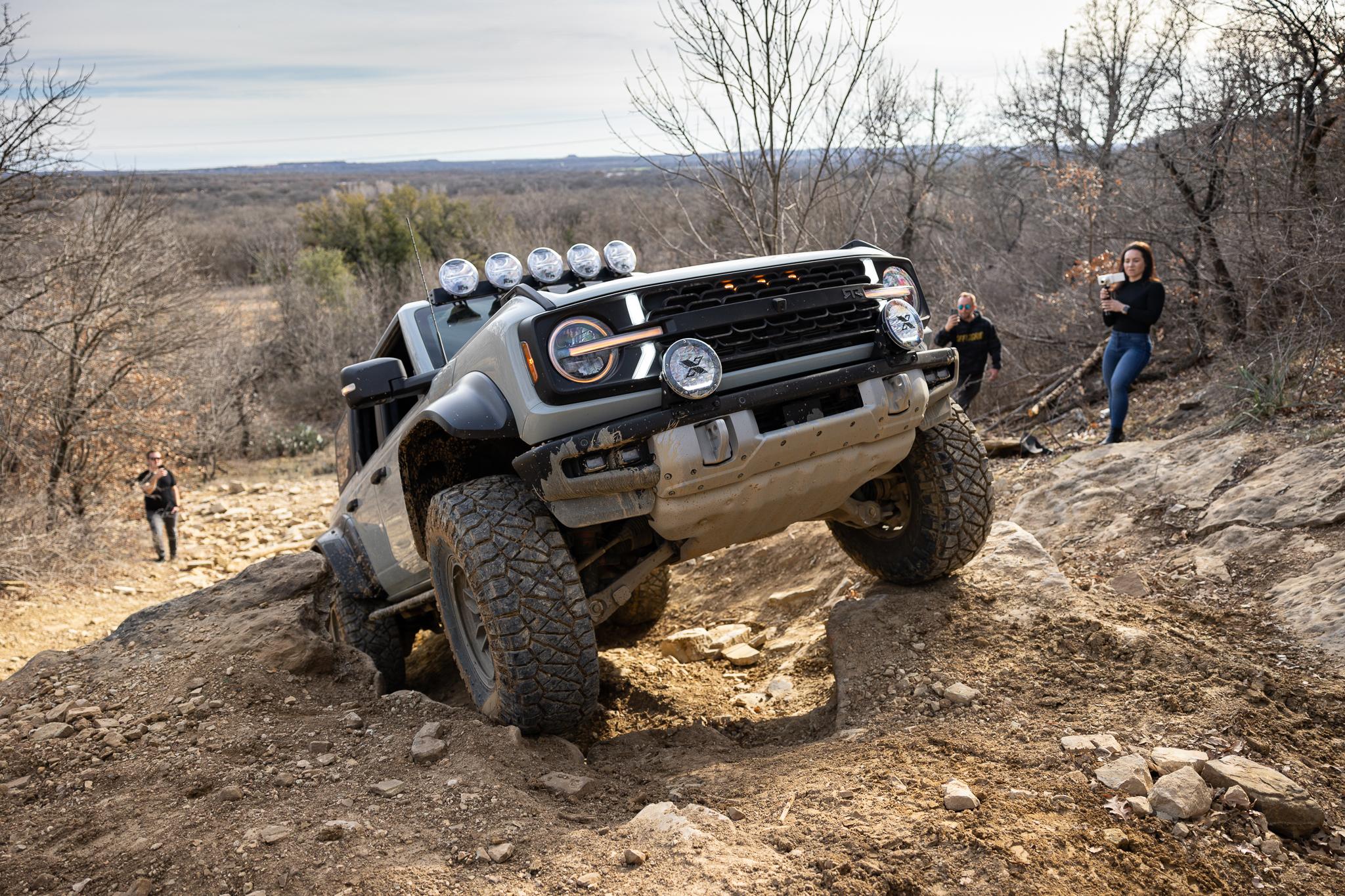 Ford Bronco RTR-equipped BRaptor having fun at Northwest OHV Park in Bridgeport, TX. IMG_2656